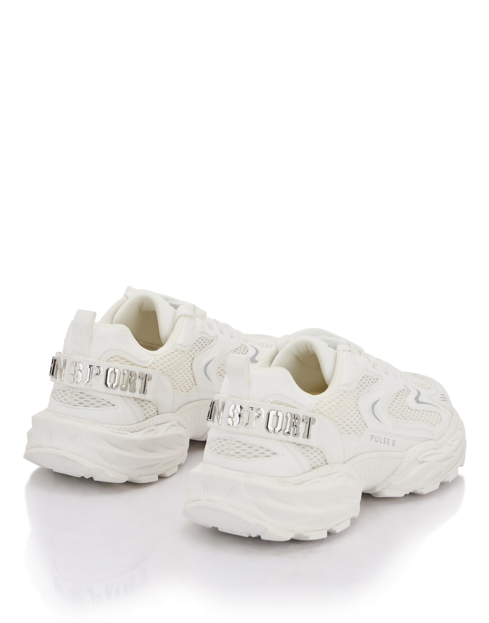 Plein Sport Zapatillas deportivas bajas 'Pulse X'  plata / blanco – imagen 4