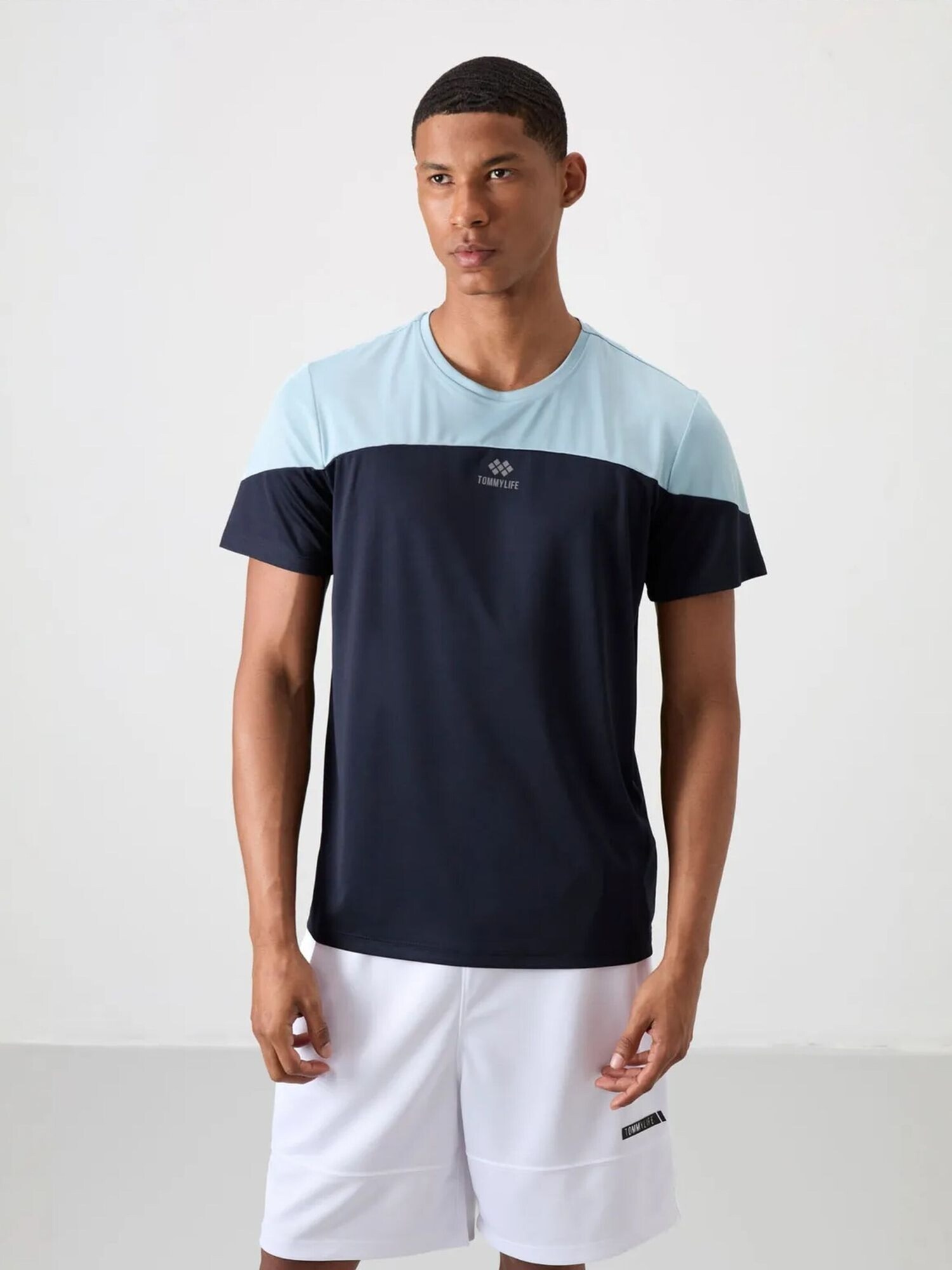 Tommy Life Majica 'T-Shirts' svijetloplava / tamno plava