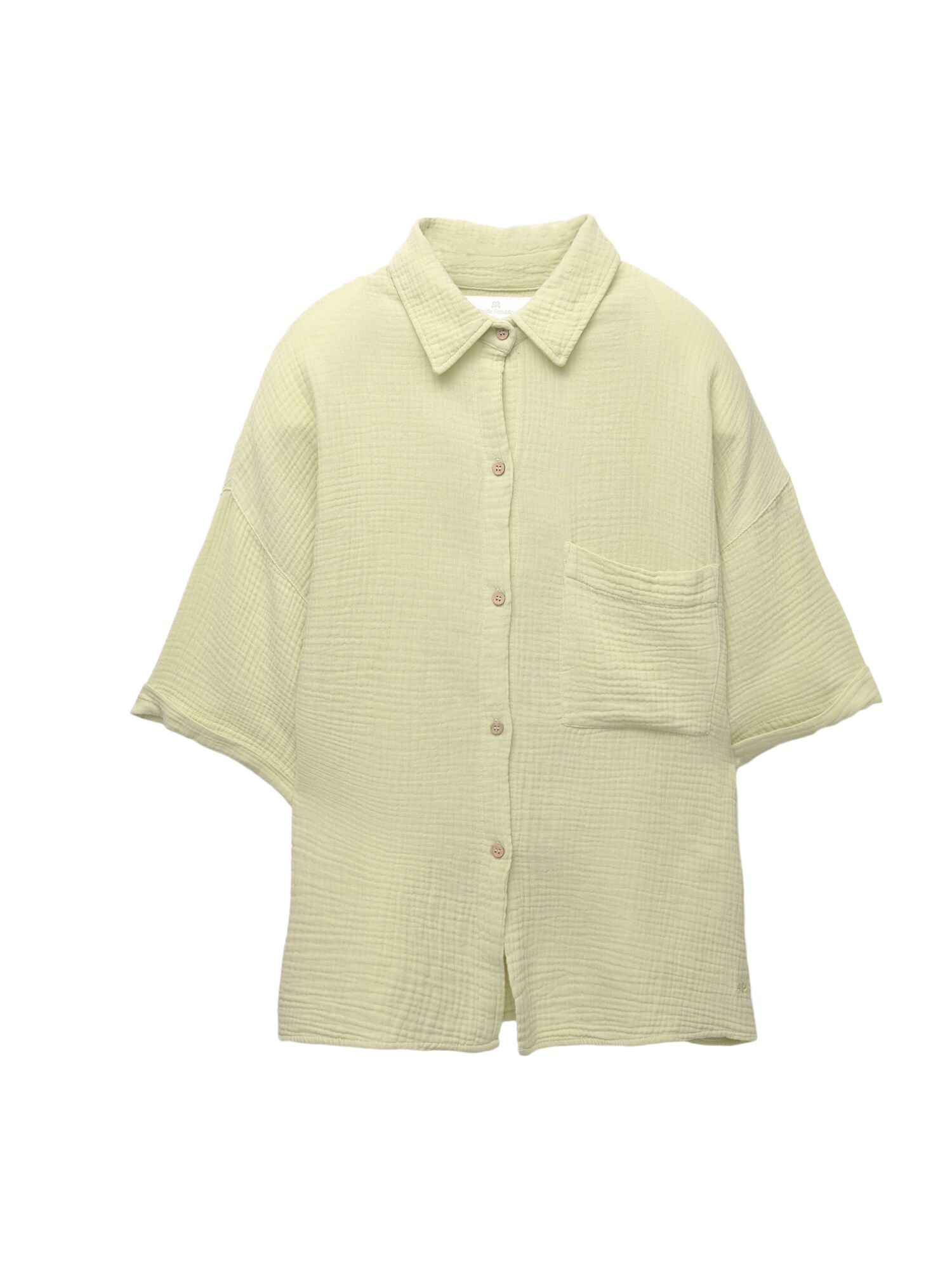 Pull&Bear Bluză  verde măr