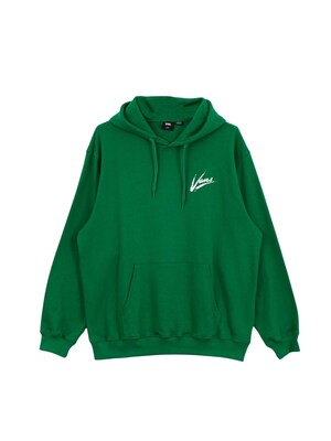 VANS Sudadera 'BRUSH SCRIPT'  verde oscuro