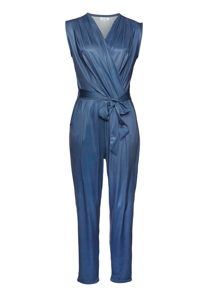 LASCANA Jumpsuit Damen Größe XS enzian