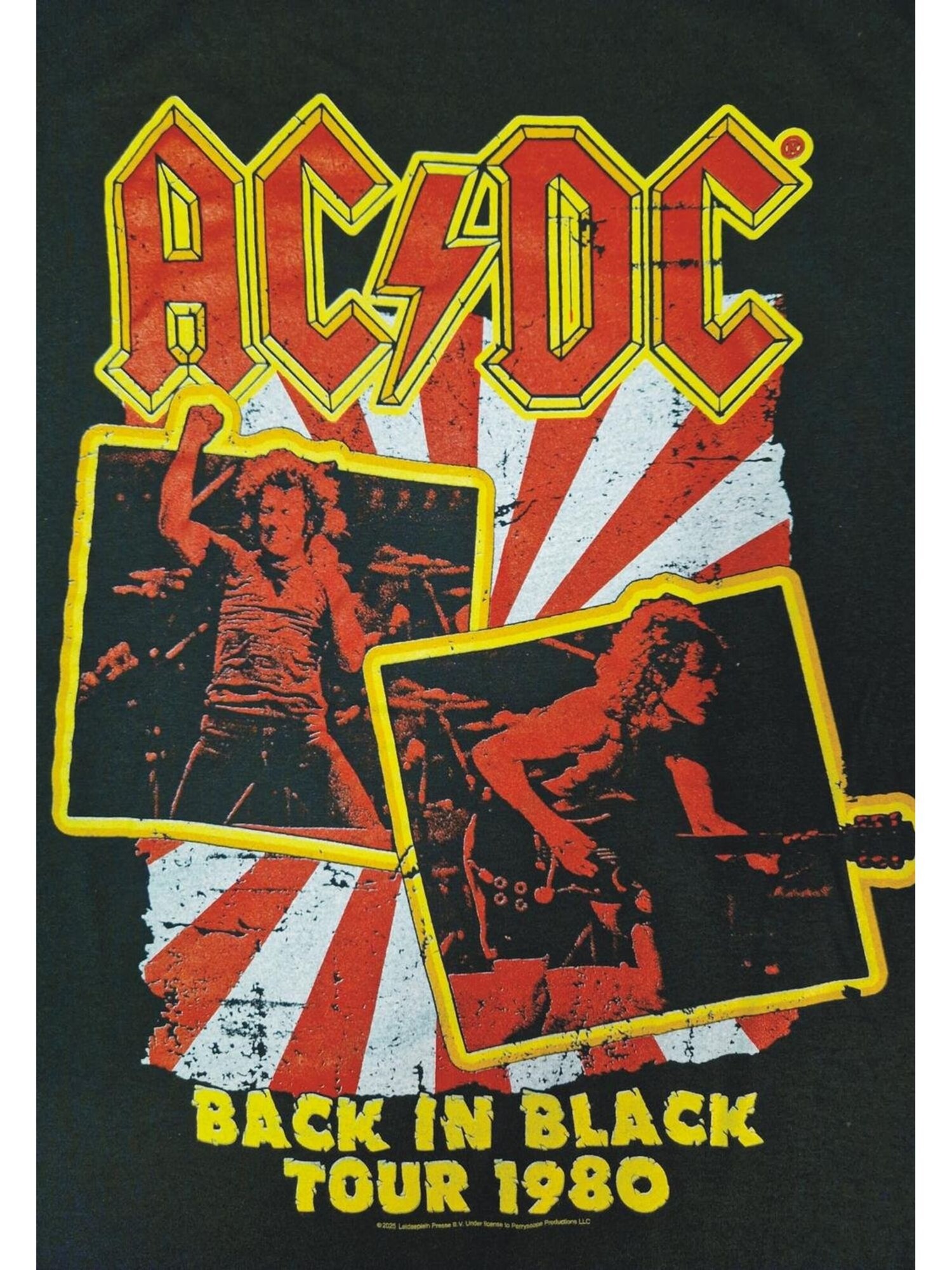 AC/DC Sudadera 'Ac/dc Back in Black Tour 1985  Sweatshirt Sweatshirt'  negro – imagen 3