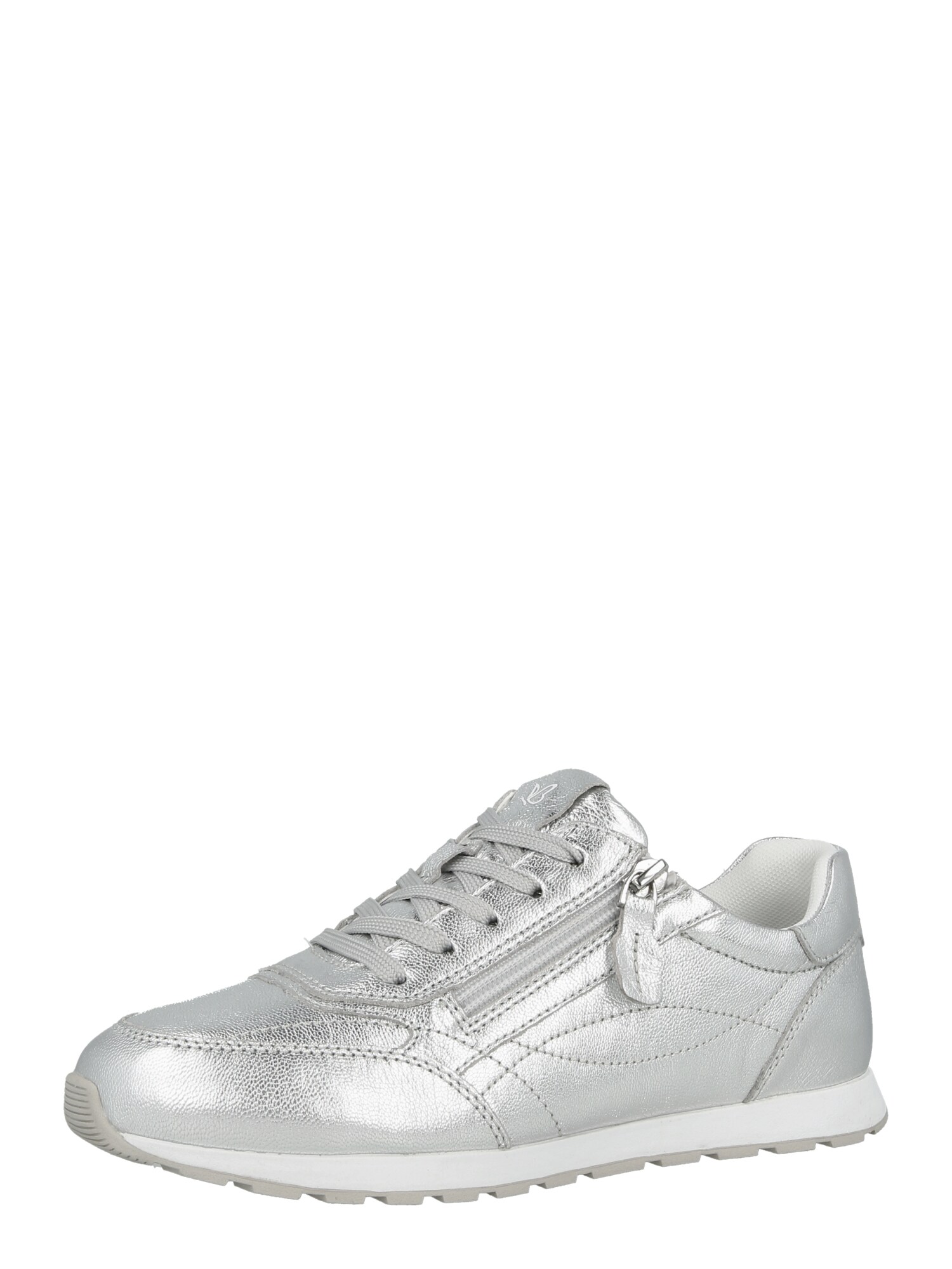 Caprice Sneakers Laag Zilvergrijs