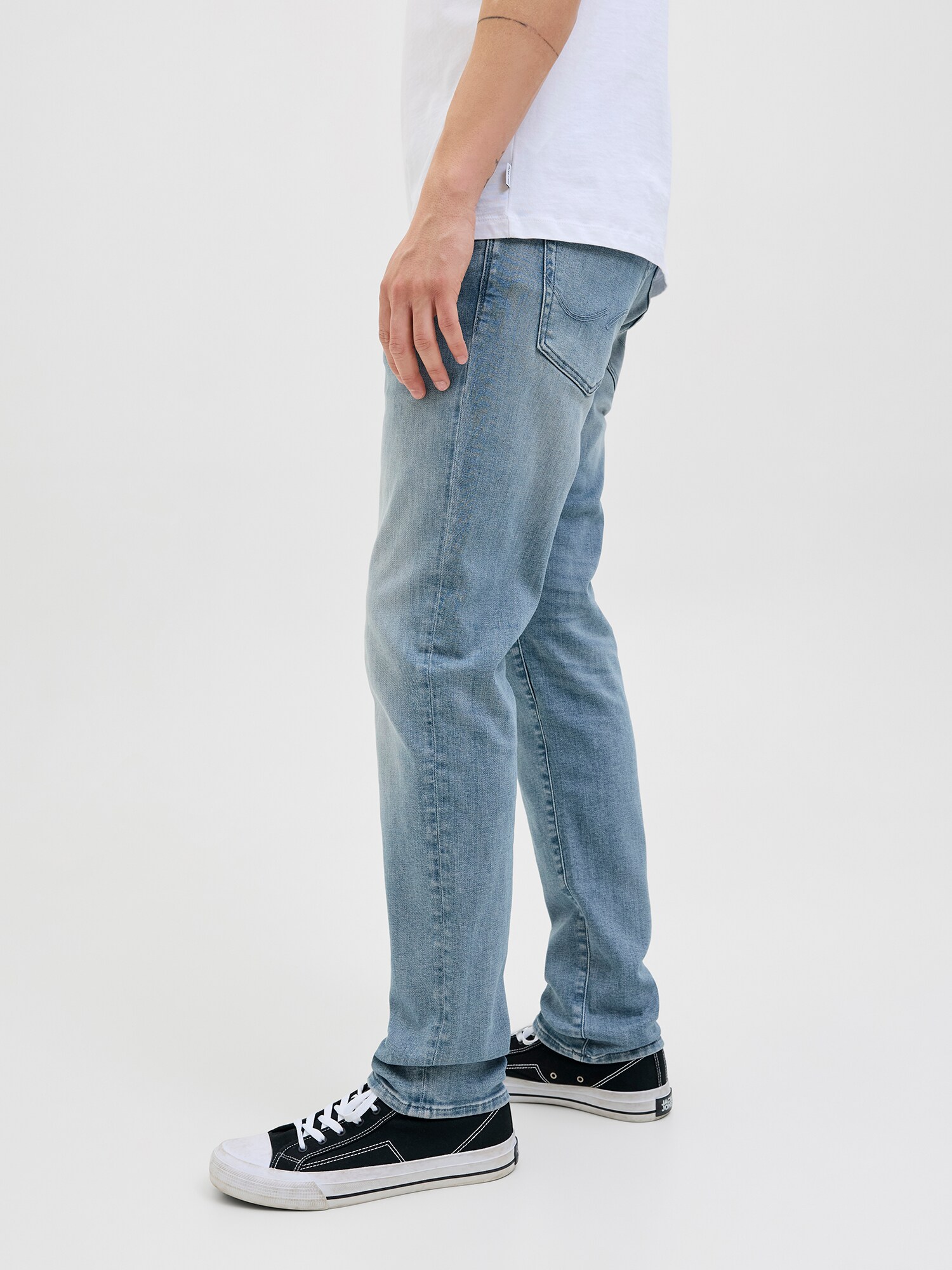 JACK & JONES Džínsy 'JJIGLENN JJICON' modrá denim (obrázok 3)