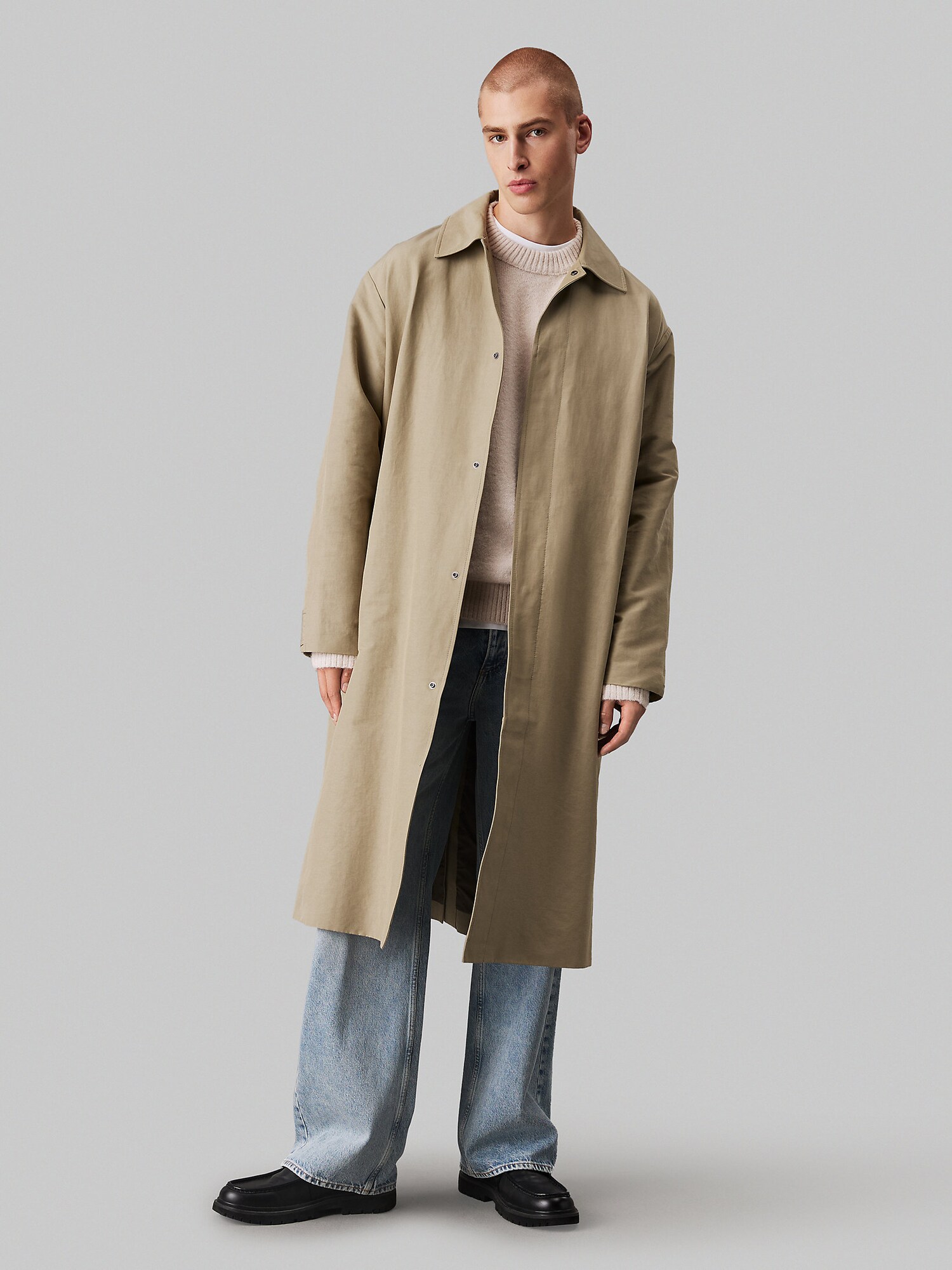Calvin Klein Jeans Átmeneti kabátok  sötét bézs / taupe termék 2. képe