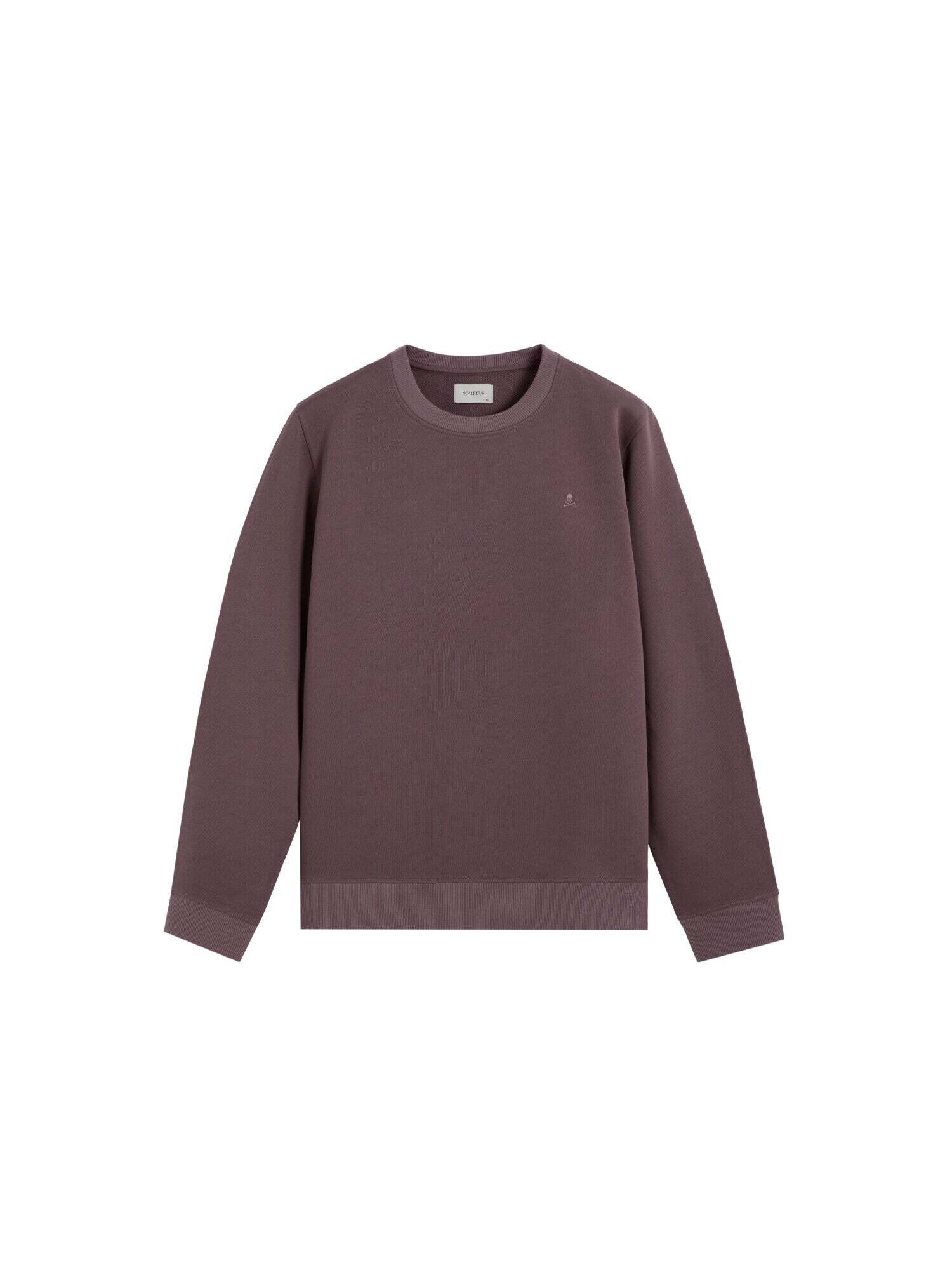 Scalpers Sweater majica  smeđa