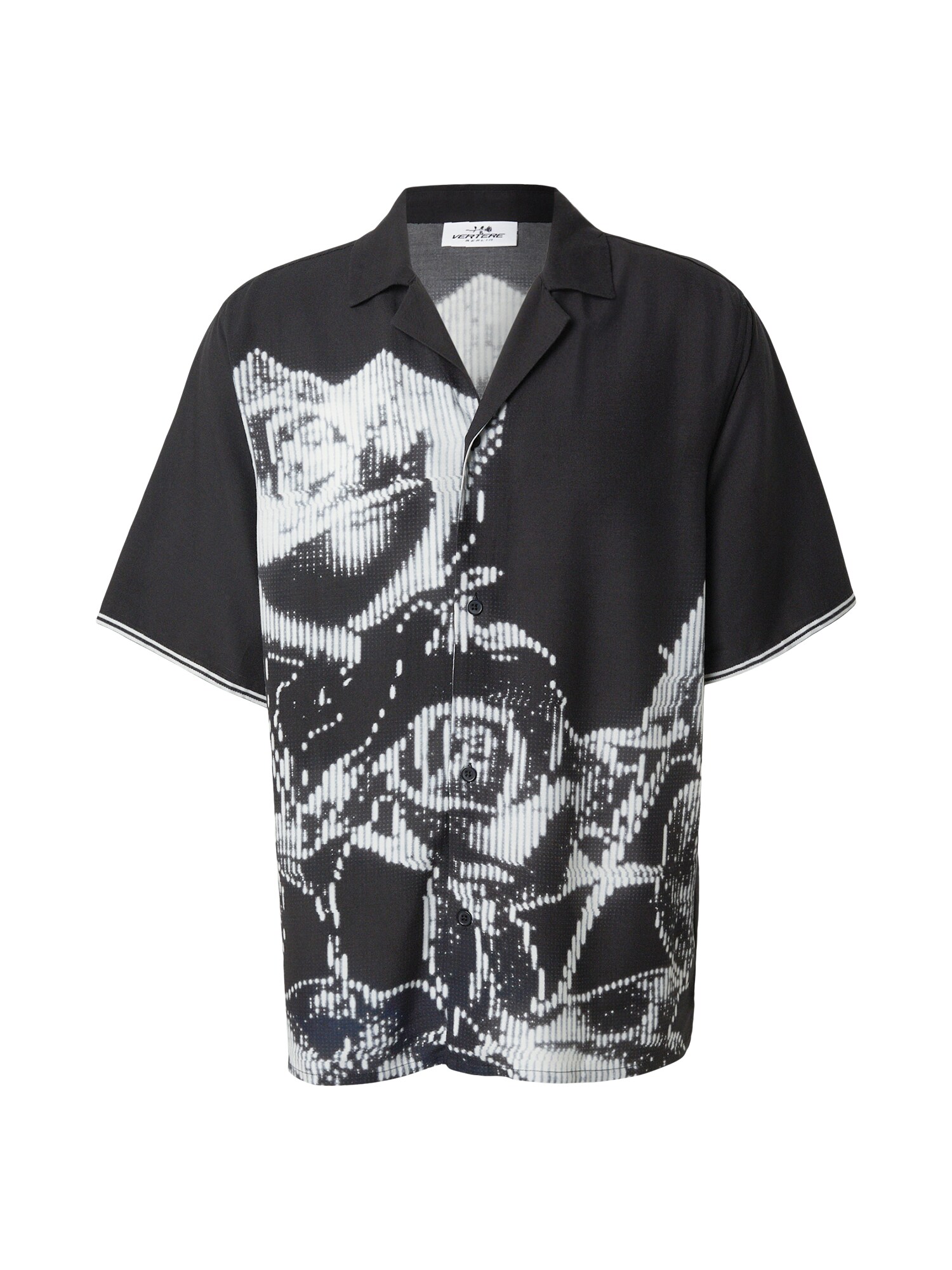 Vertere Berlin Camicia 'MORPH'  nero / bianco