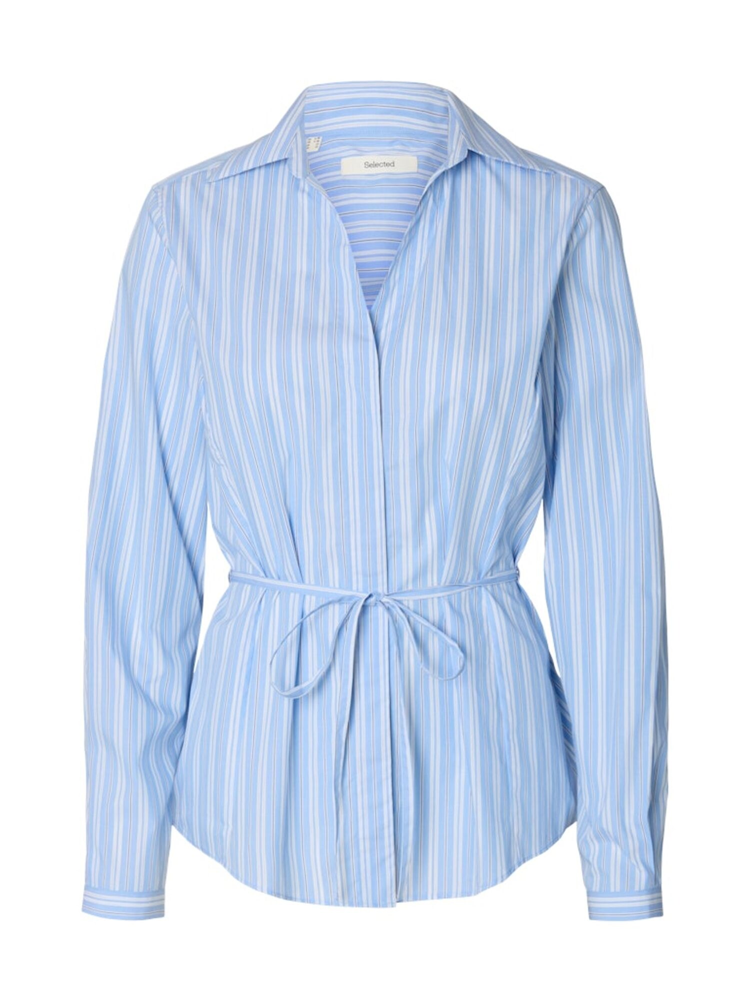 SELECTED FEMME Camicia da donna 'SLFHelga'  marino / blu chiaro / bianco