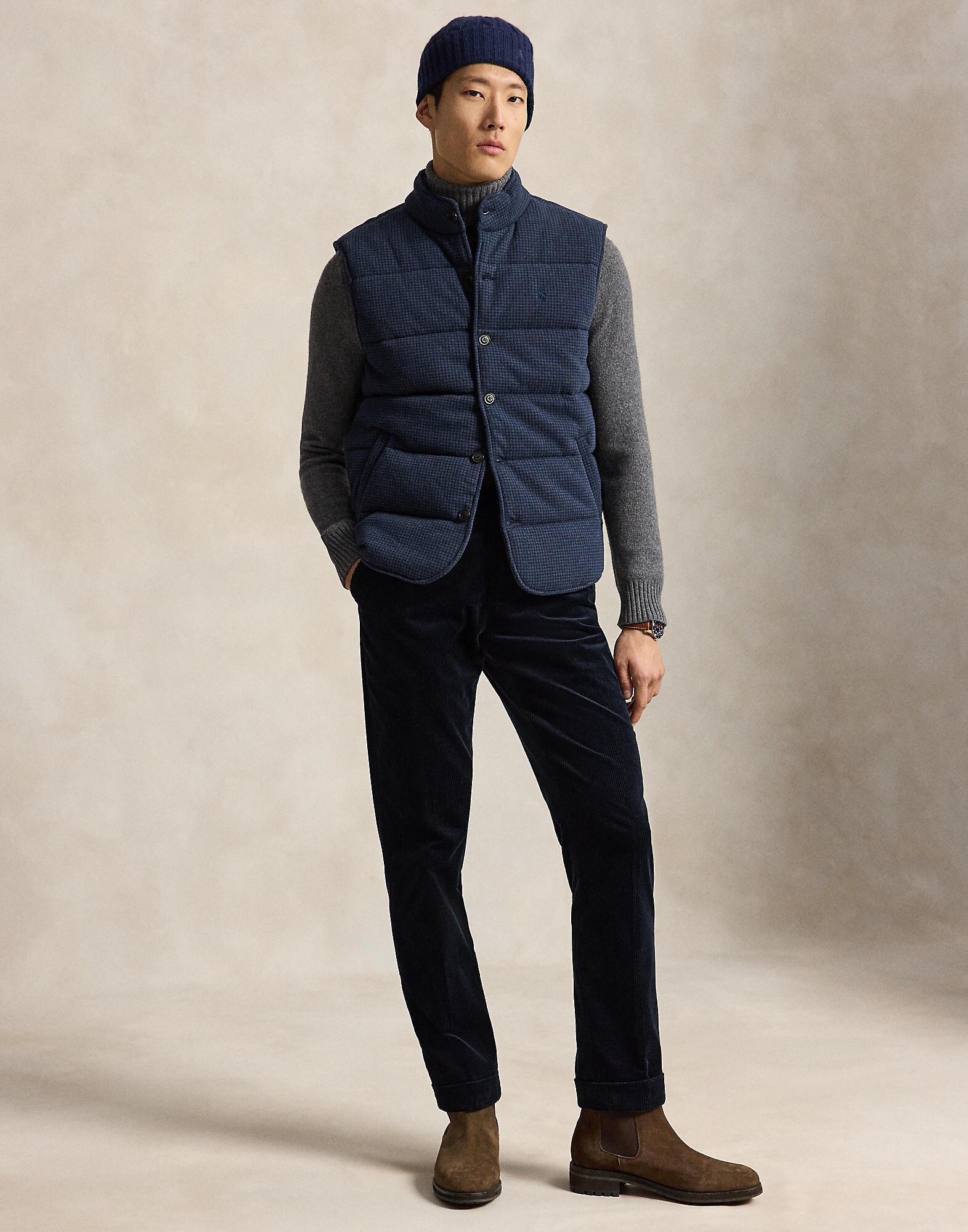 Polo Ralph Lauren Chaleco  navy / azul noche – imagen 4