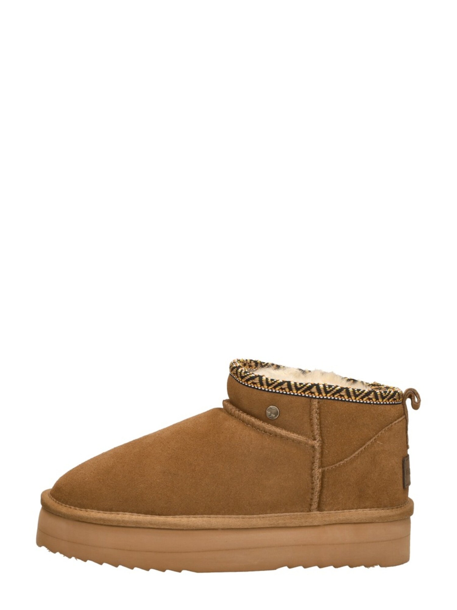 Warmbat Boots 'Durack Plateau Tape' Karamel