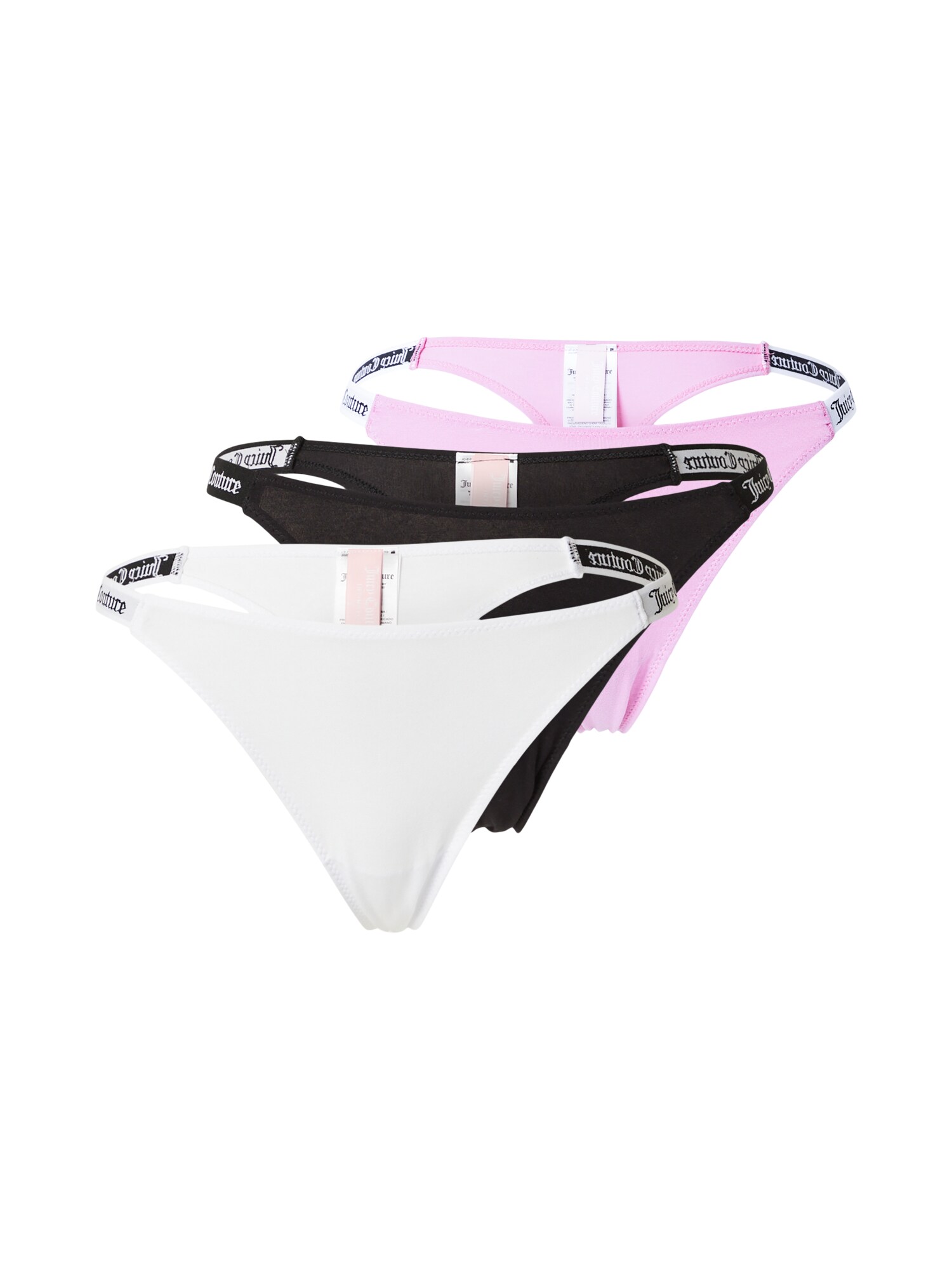 Juicy Couture Tanga  mov prună / negru / alb
