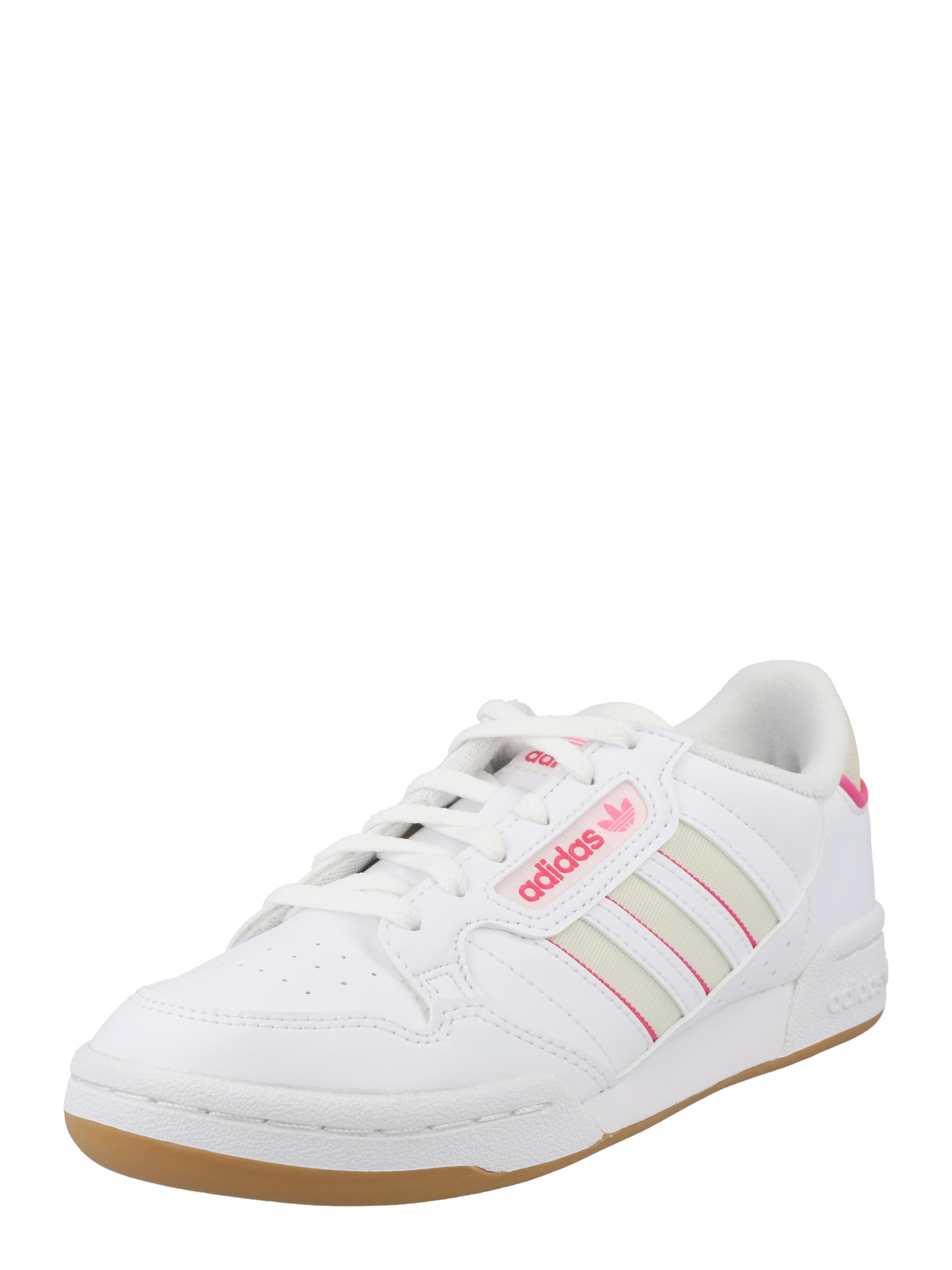ADIDAS ORIGINALS Brīvā laika apavi 'CONTINENTAL 80' rozā / rožkrāsas / balts / dabīgi balts