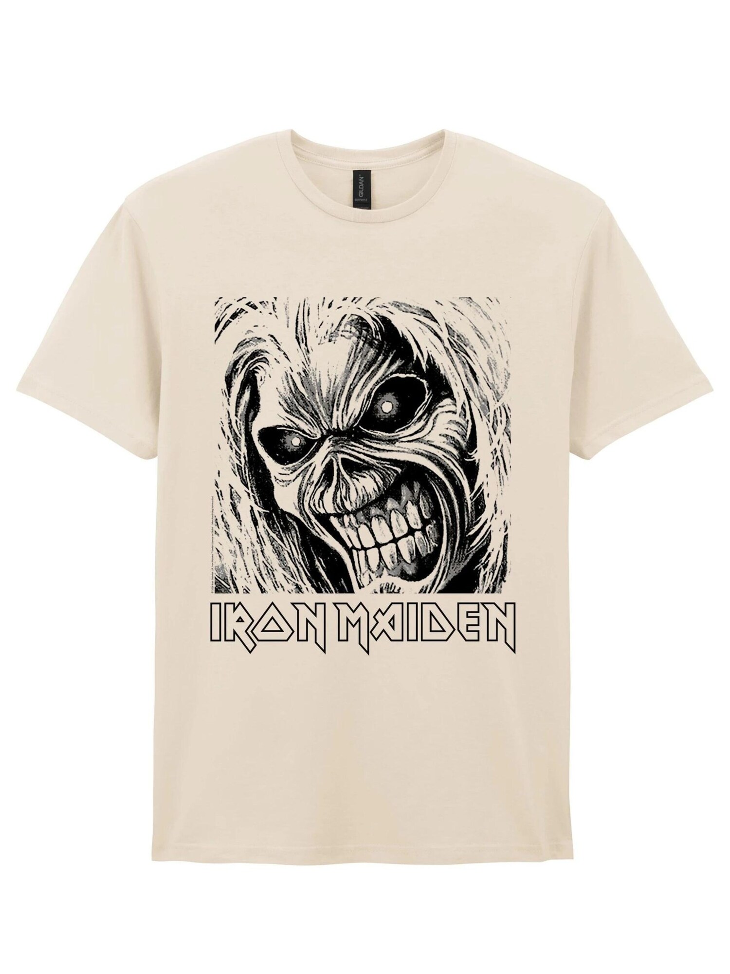 Iron Maiden Camiseta 'Iron Maiden Eddie Boxed T-Shirt' blanco natural – imagen 1