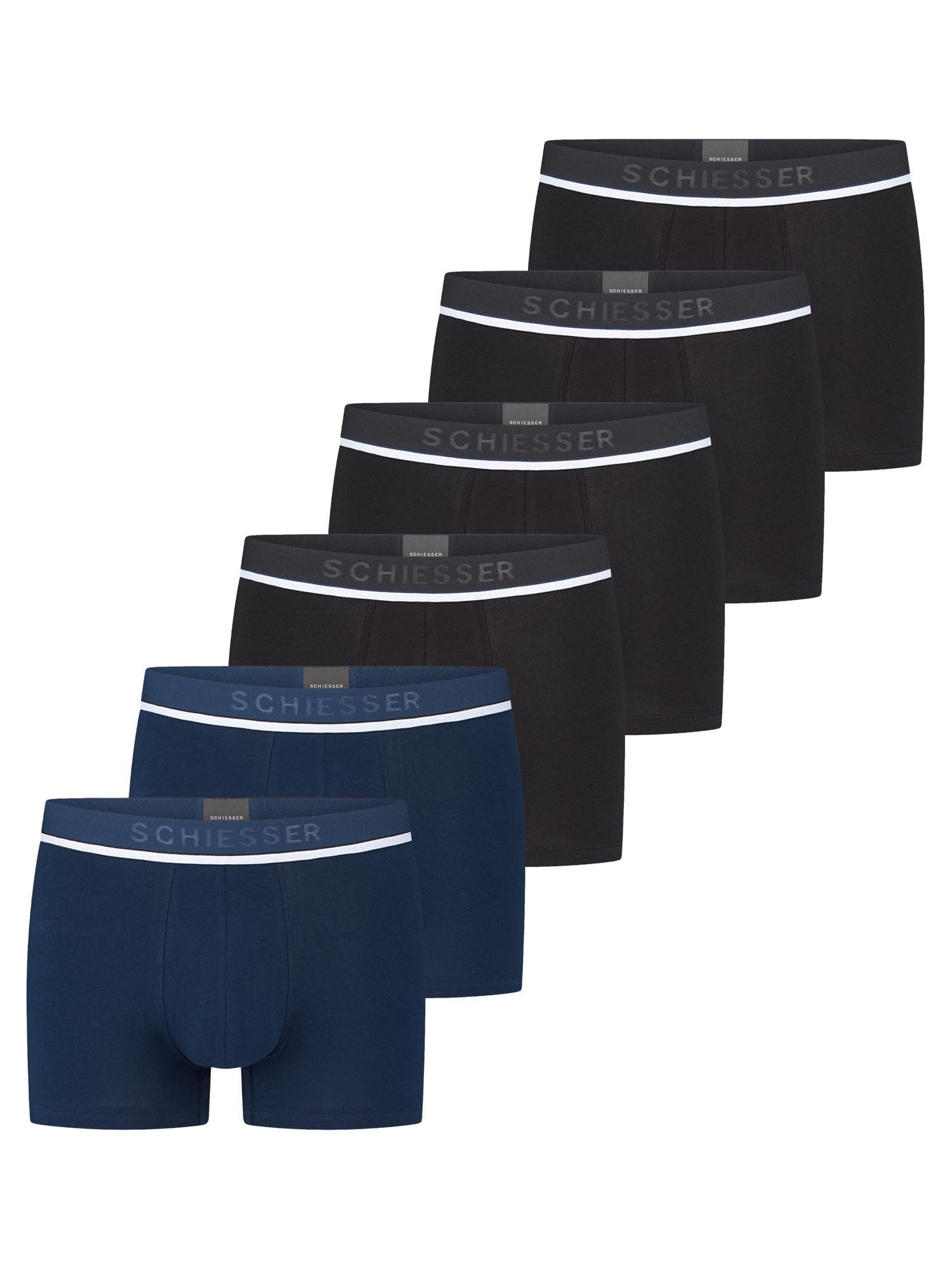 Schiesser Boxershorts 95/5 Organic Cotton
