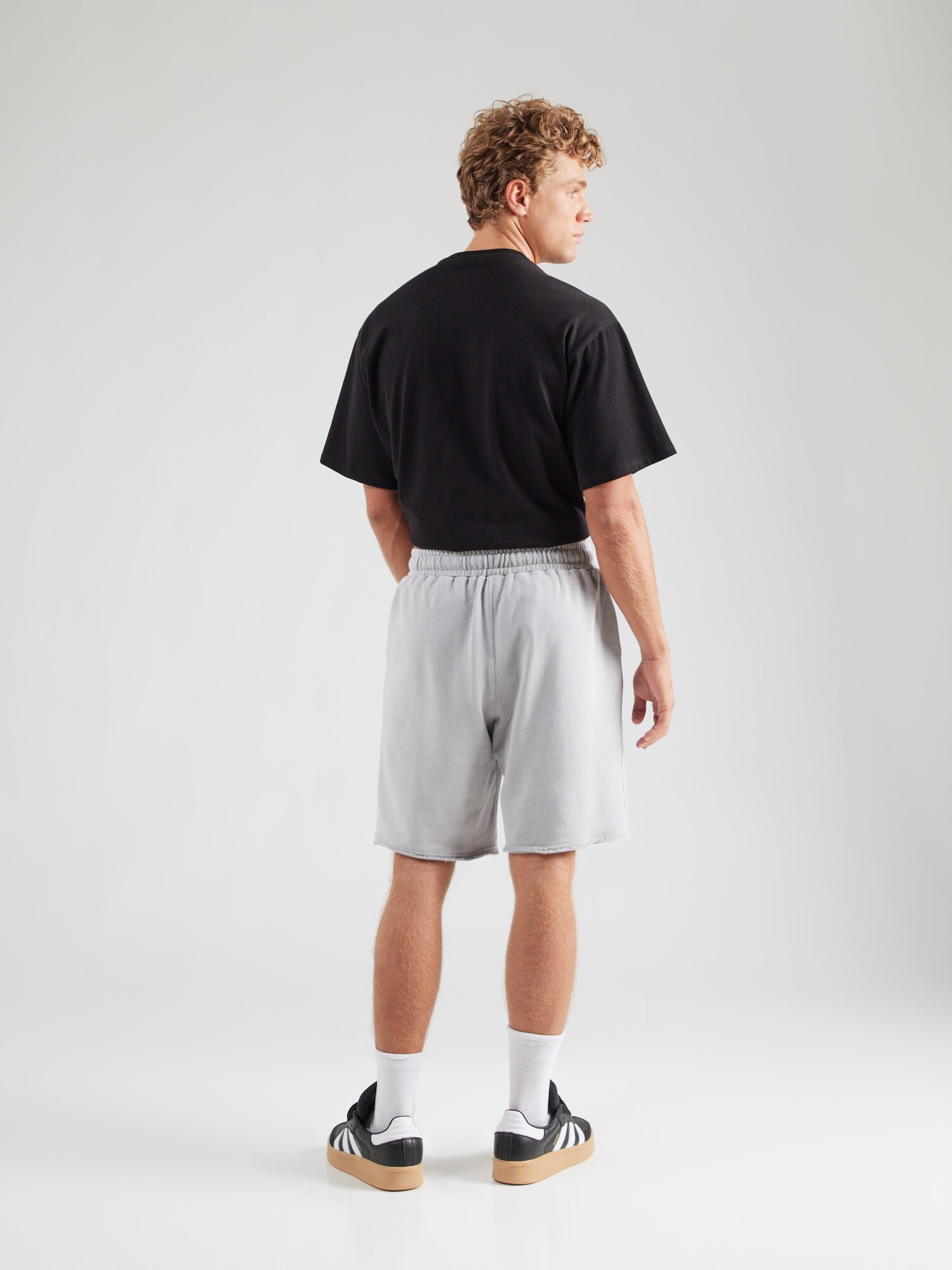 ELLESSE Sportnadrágok 'TREVOR'  világosszürke / fekete termék 2. képe