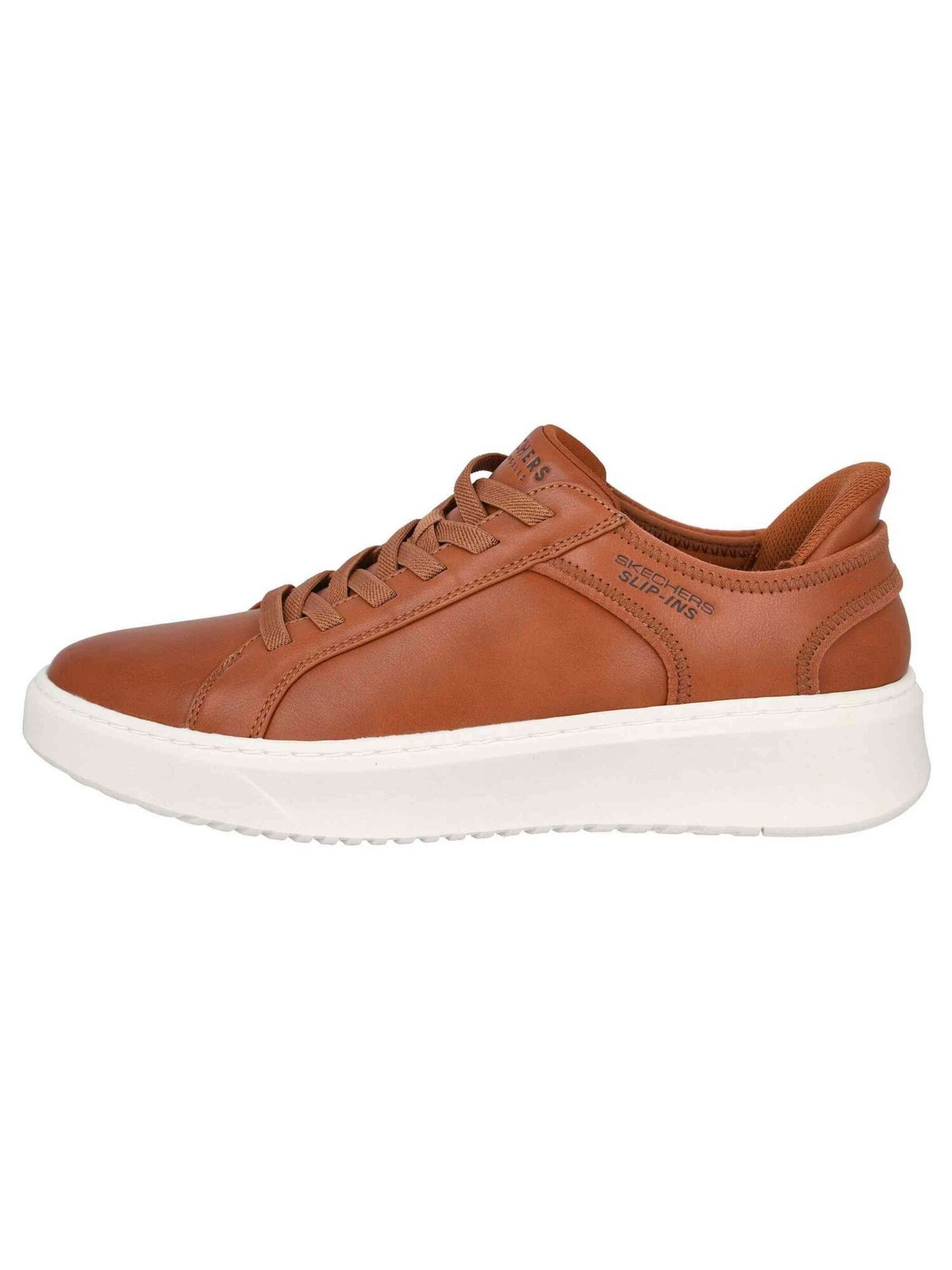 Skechers Slip-ins Court Break 070-040919 Marrón Hombre Cognac – imagen 3