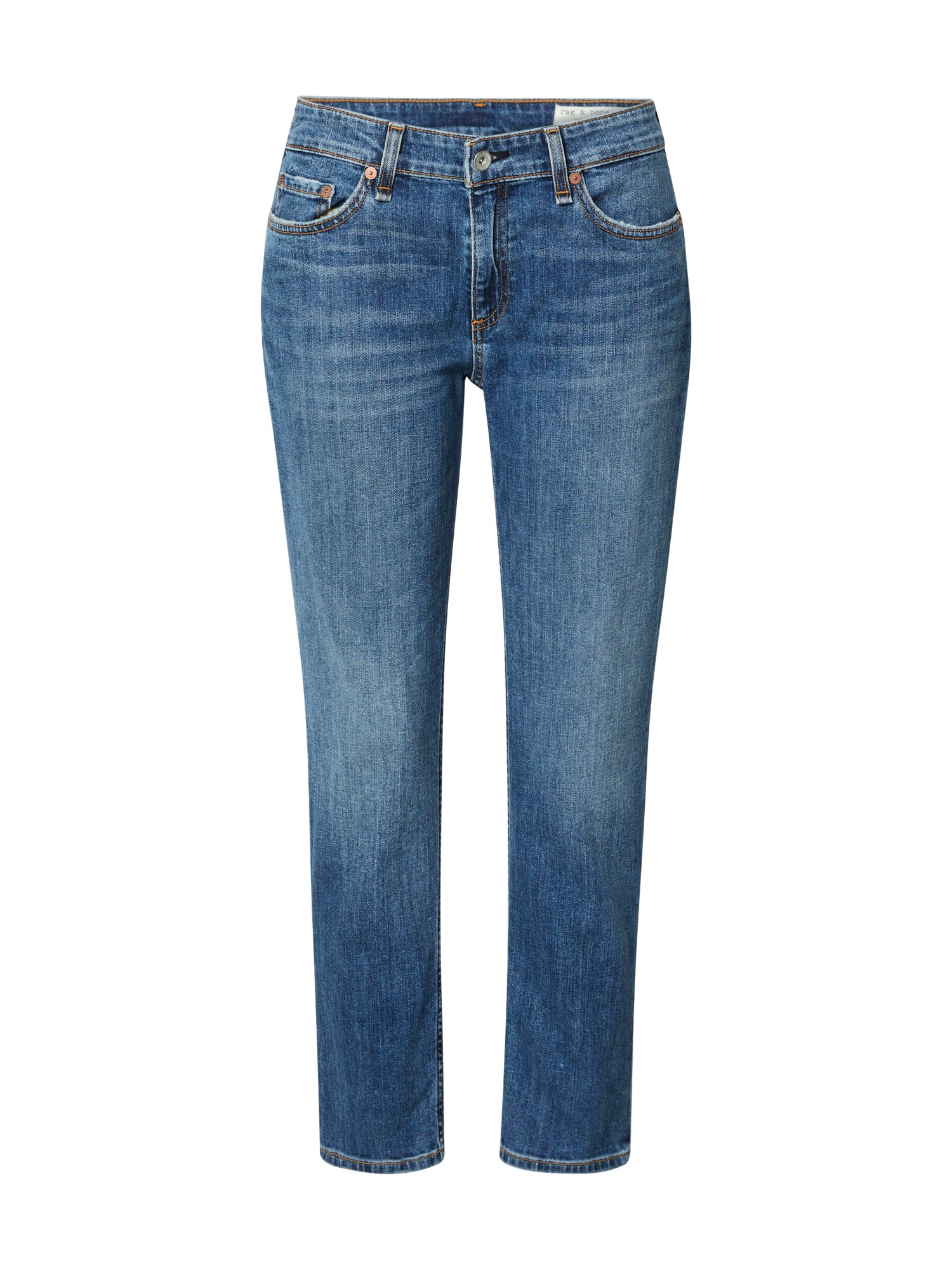 rag & bone Džínsy 'dre low-rise slim boyfriend'  modrá denim