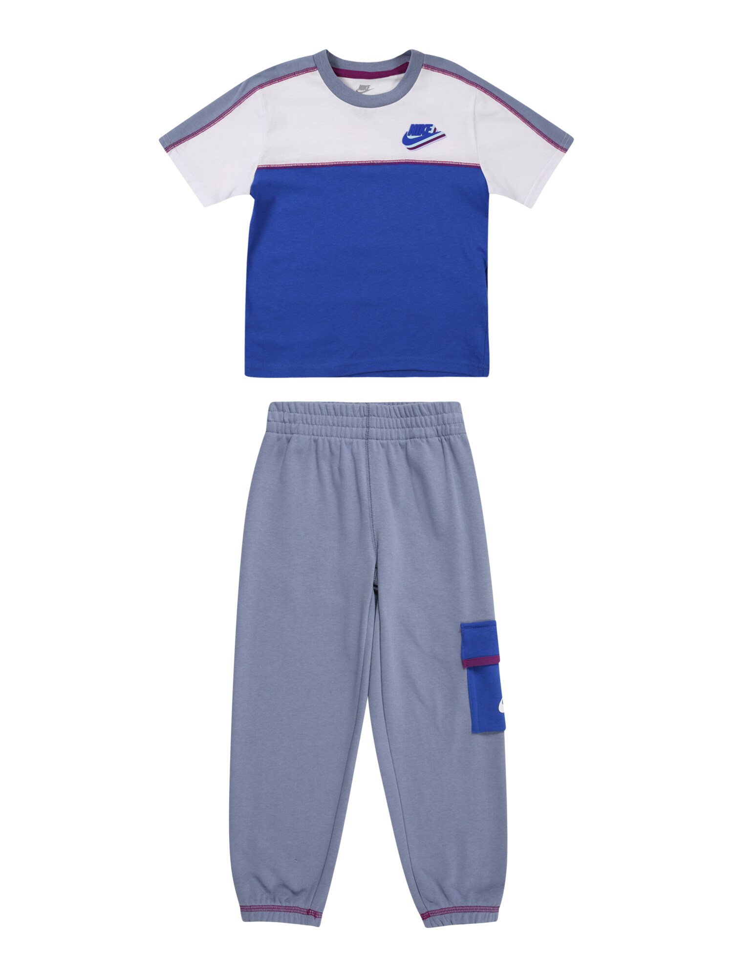 Nike Sportswear Szettek 'REIMAGINE'  kék / indigó / füstkék / fehér