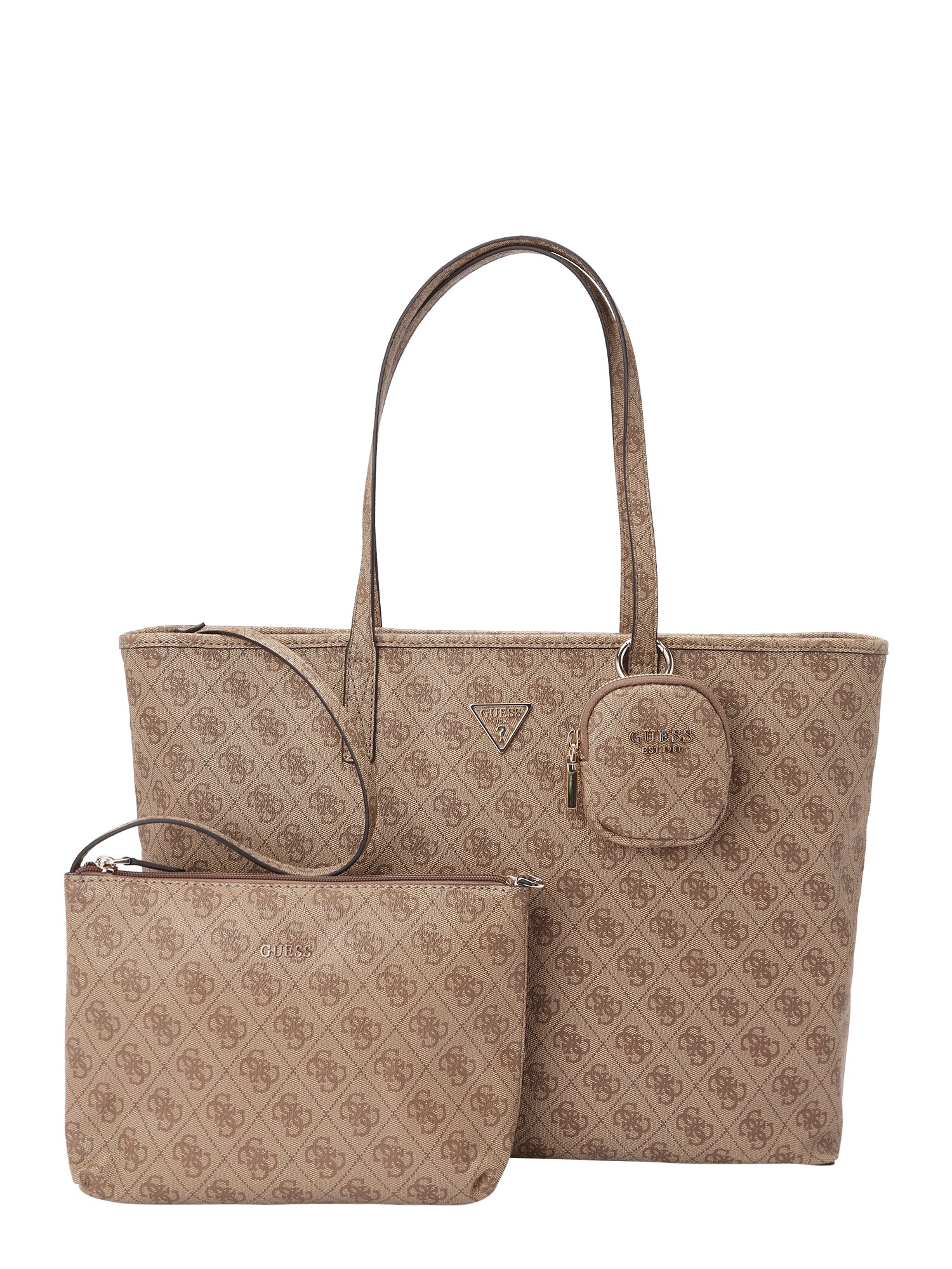 GUESS Shopper táska  cappuccinobarna akciós termékkép 1