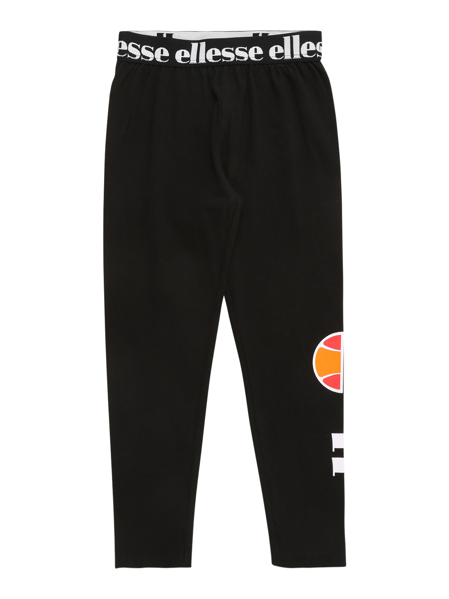 ELLESSE Legíny 'Fabi'  oranžová / čierna / biela