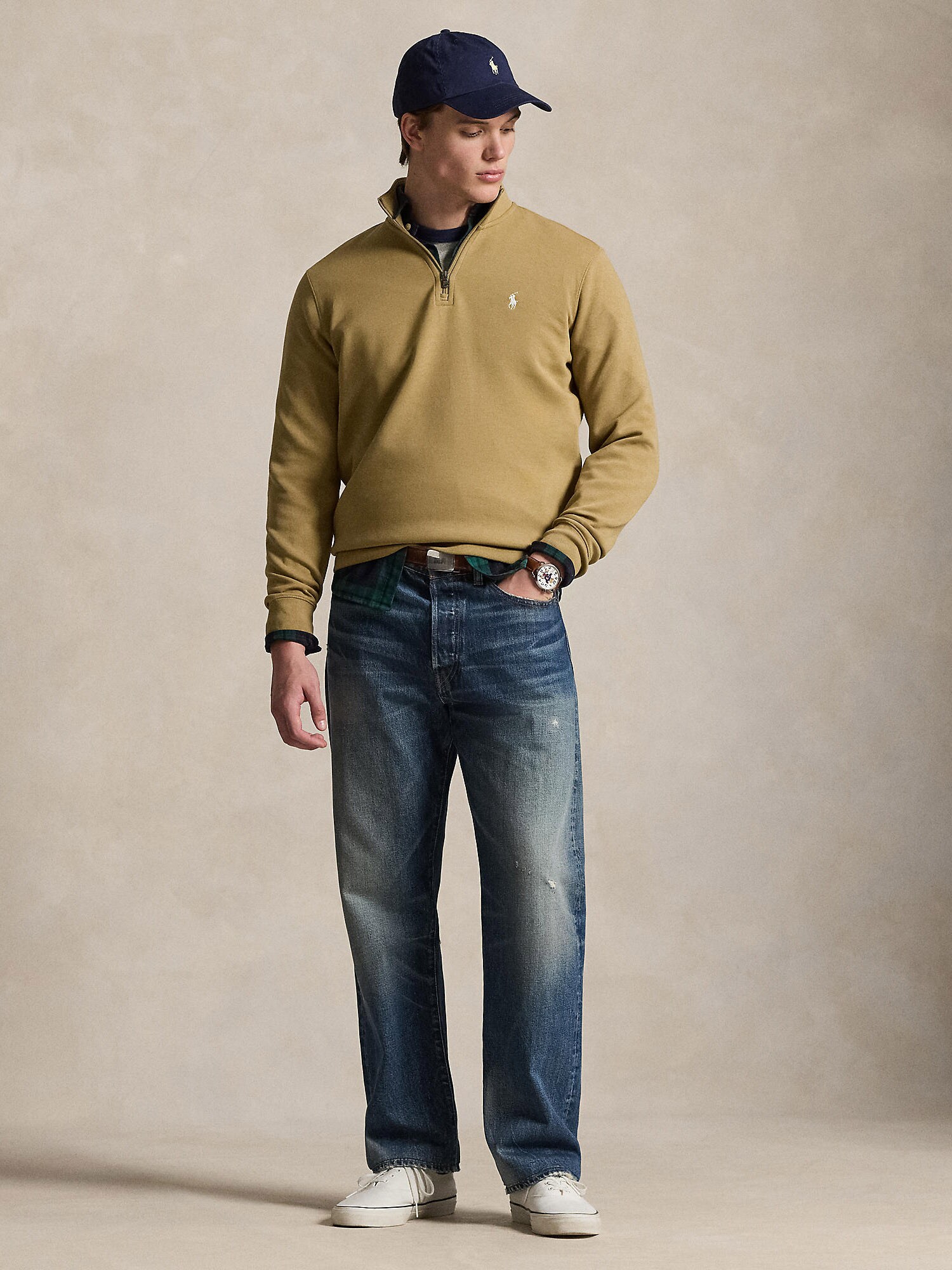 Polo Ralph Lauren Mikina  béžová (obrázok 4)