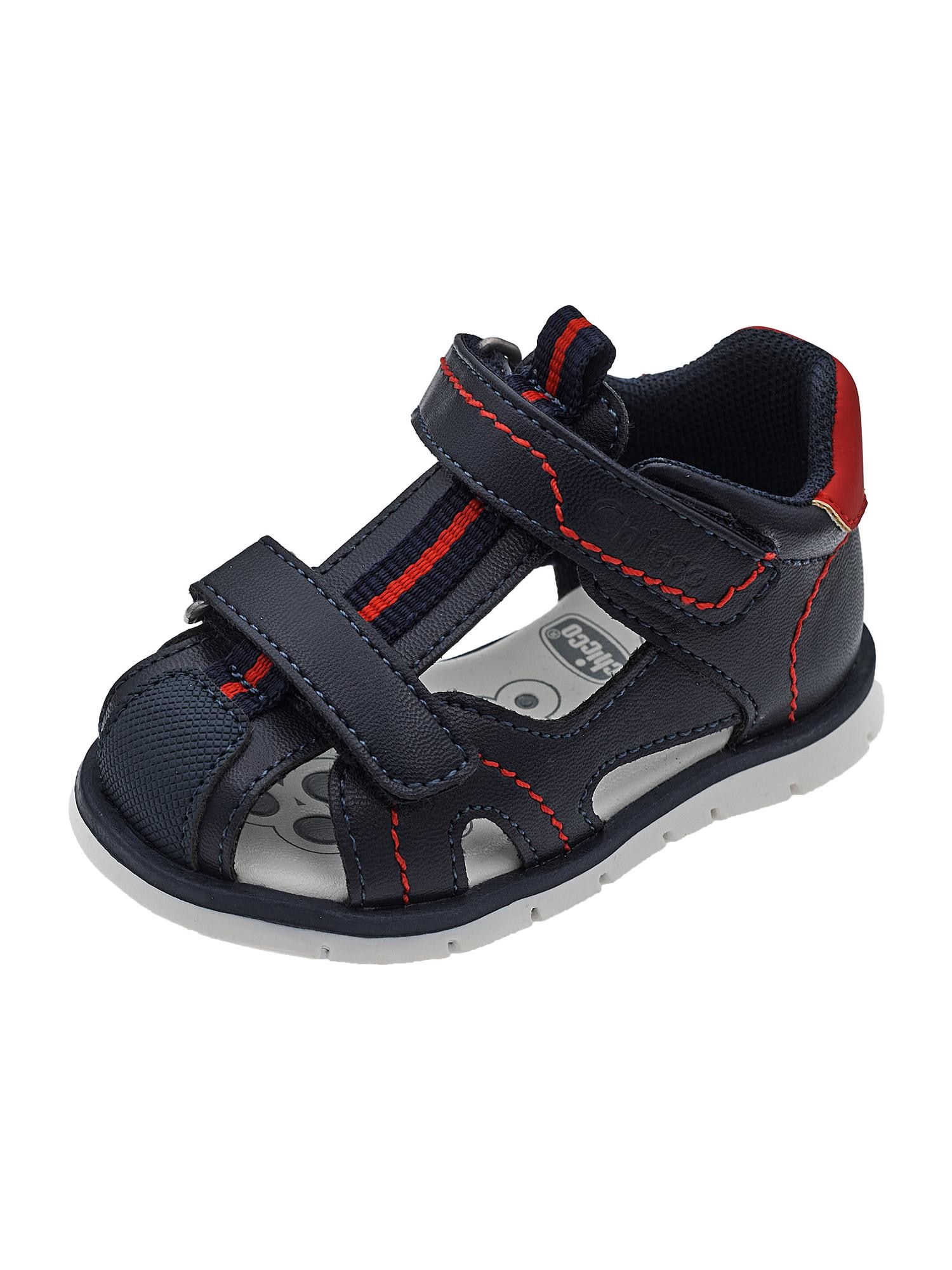 Chicco Pantofi deschiși Flexy  albastru închis / roși aprins