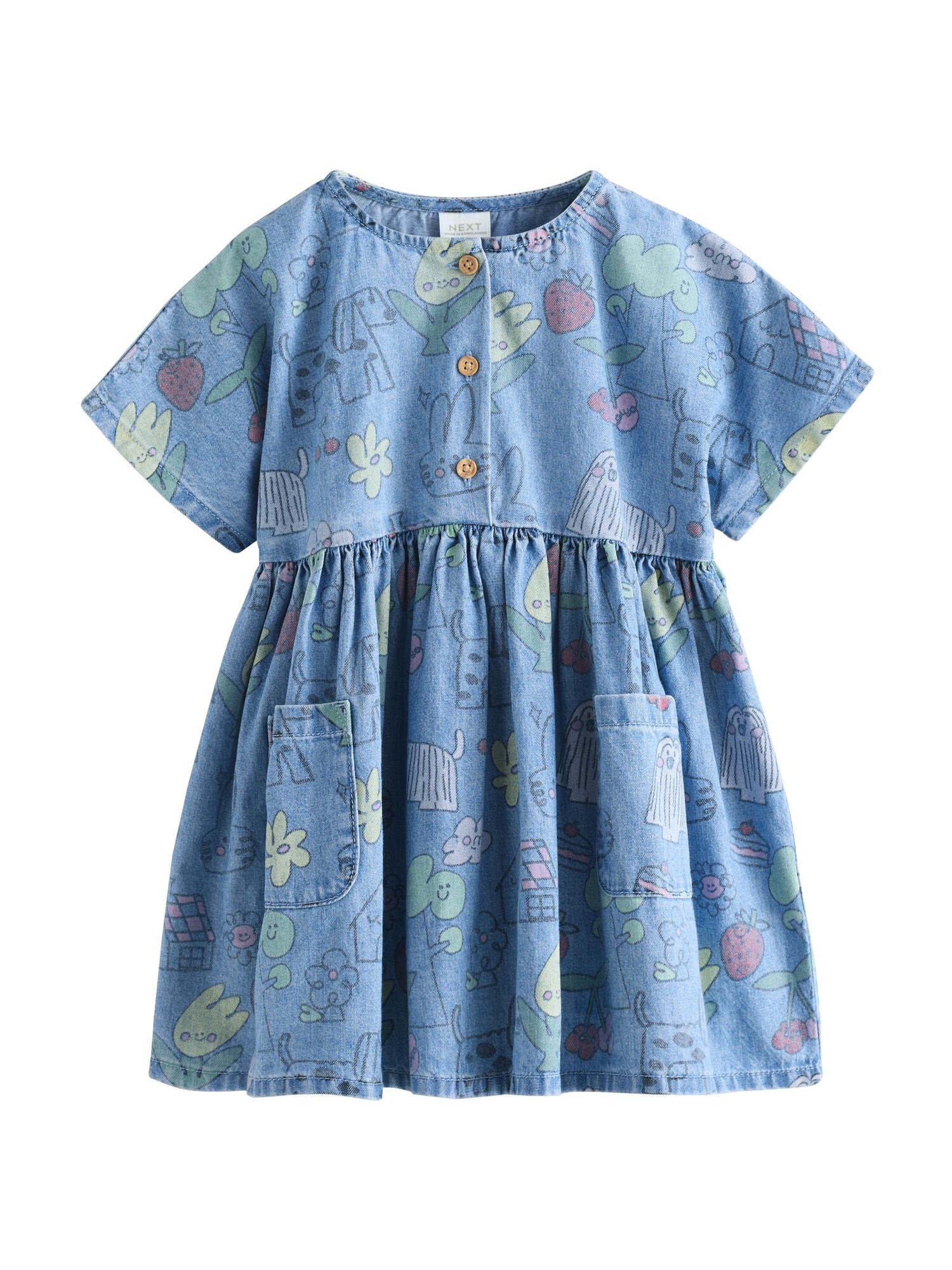 Next Rochie  albastru / mai multe culori