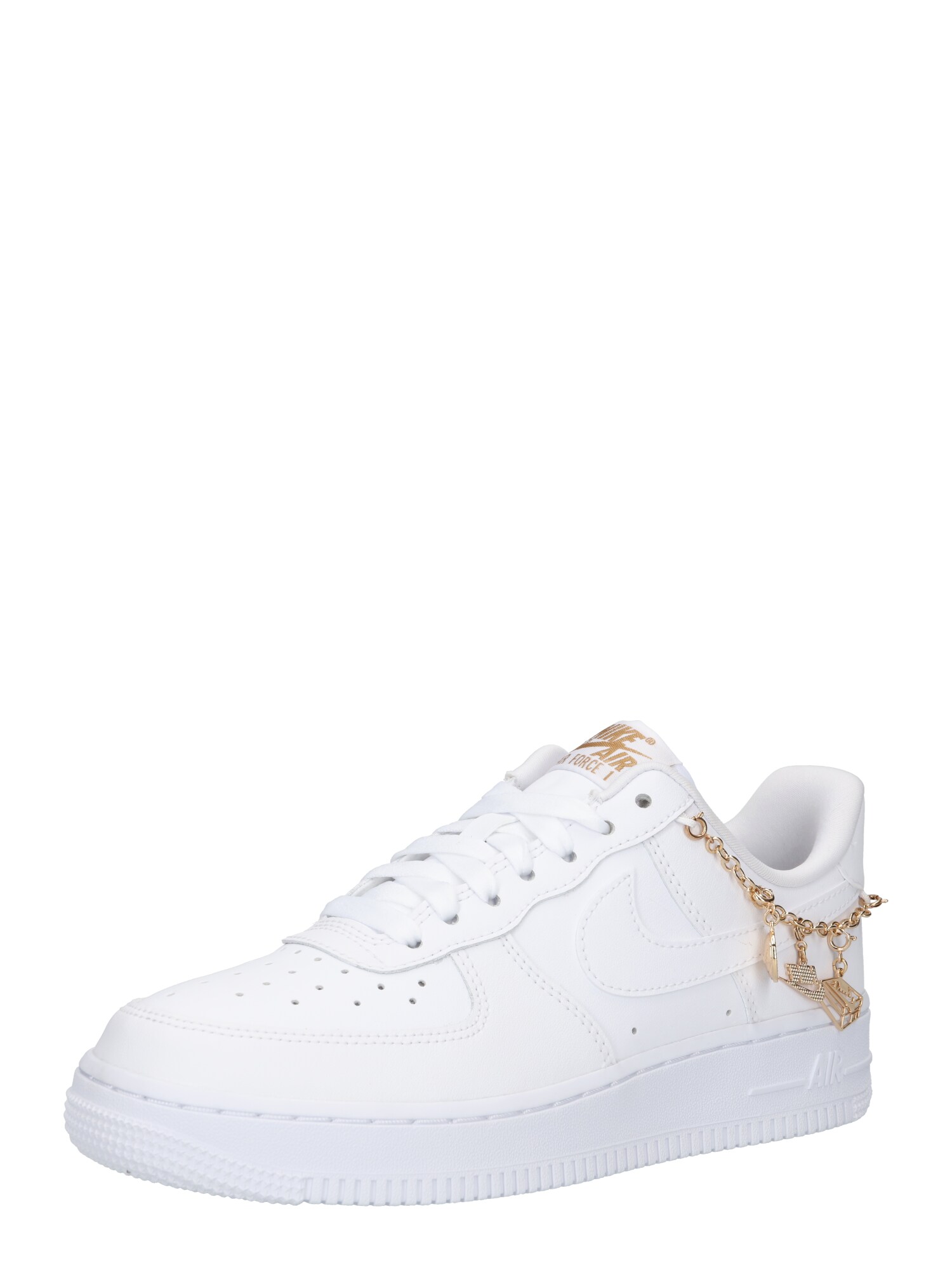 Nike Sportswear Zapatillas deportivas bajas 'Air Force 1 '07 LX'  oro / blanco