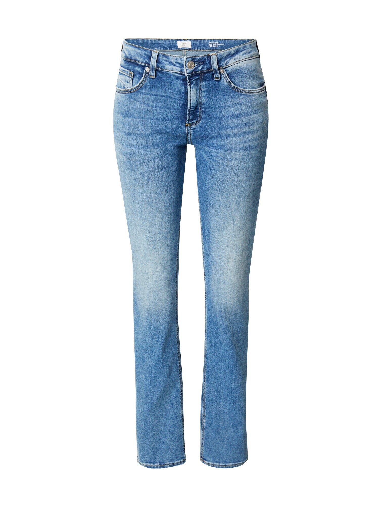 QS Džínsy 'Catie'  modrá / modrá denim