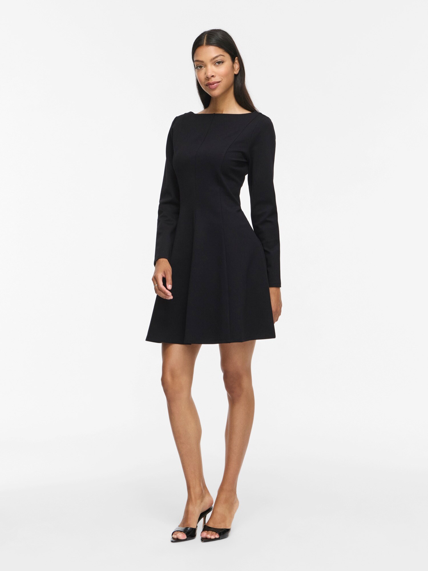 VILA Rochie VISIBA negru