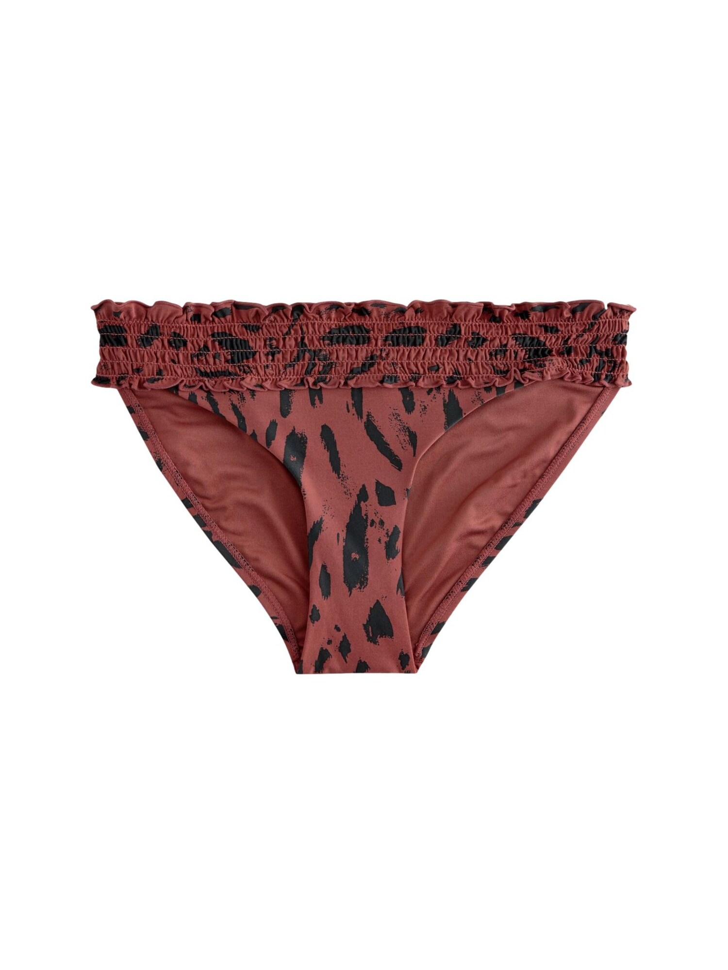 Next Slip costum de baie  maro / negru