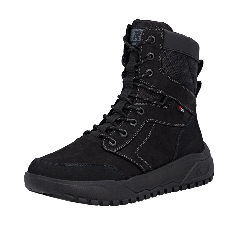 Rieker Schnürstiefel Herren Größe 42 schwarz