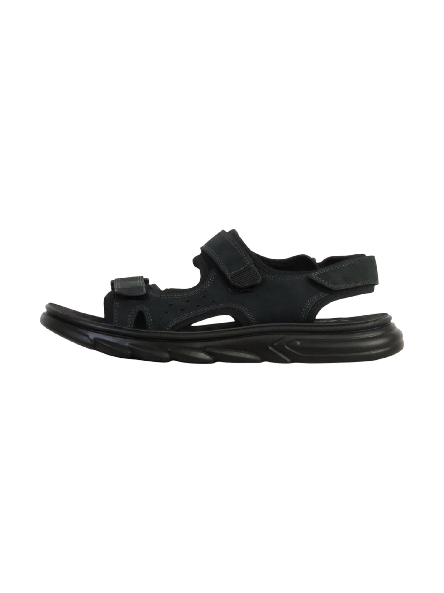 Elong Sandale Flache Sandalen Mit Klettverschluss