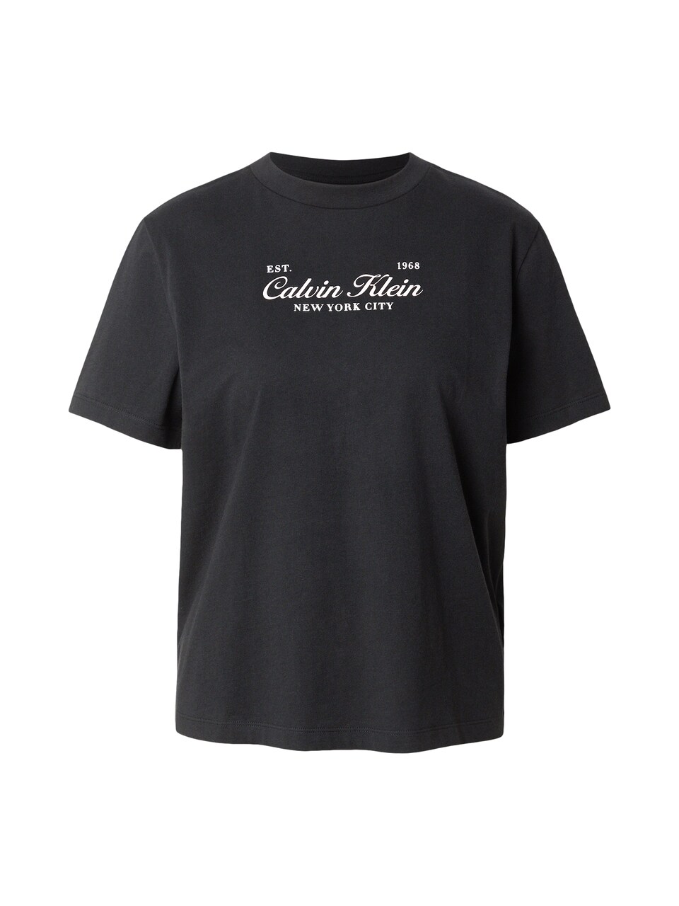 T-shirt 'CLASSIC' beige / svart