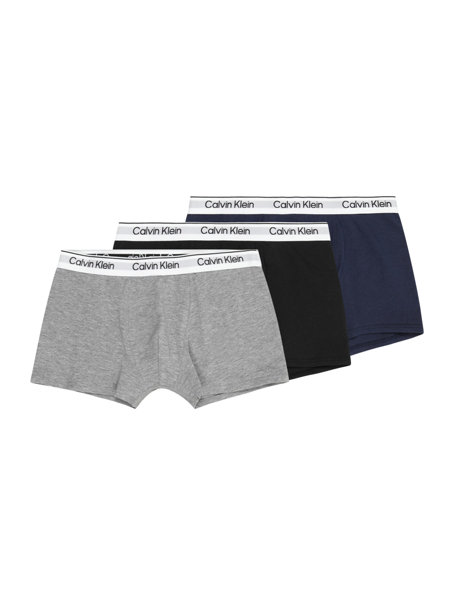Calvin Klein Underwear Boxeri  bleumarin / gri amestecat / negru