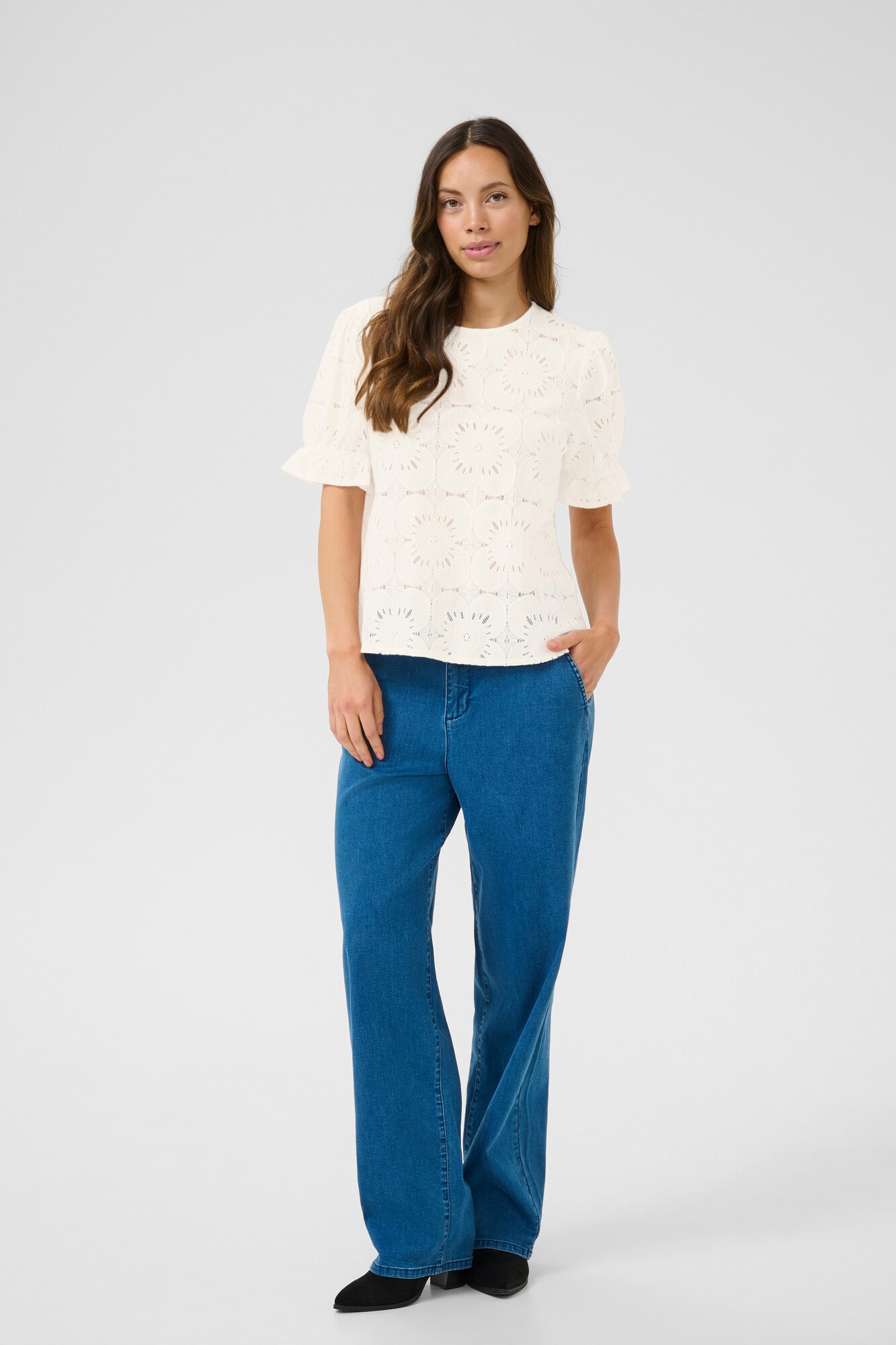 Thumbnail - Cream Bluse Libby