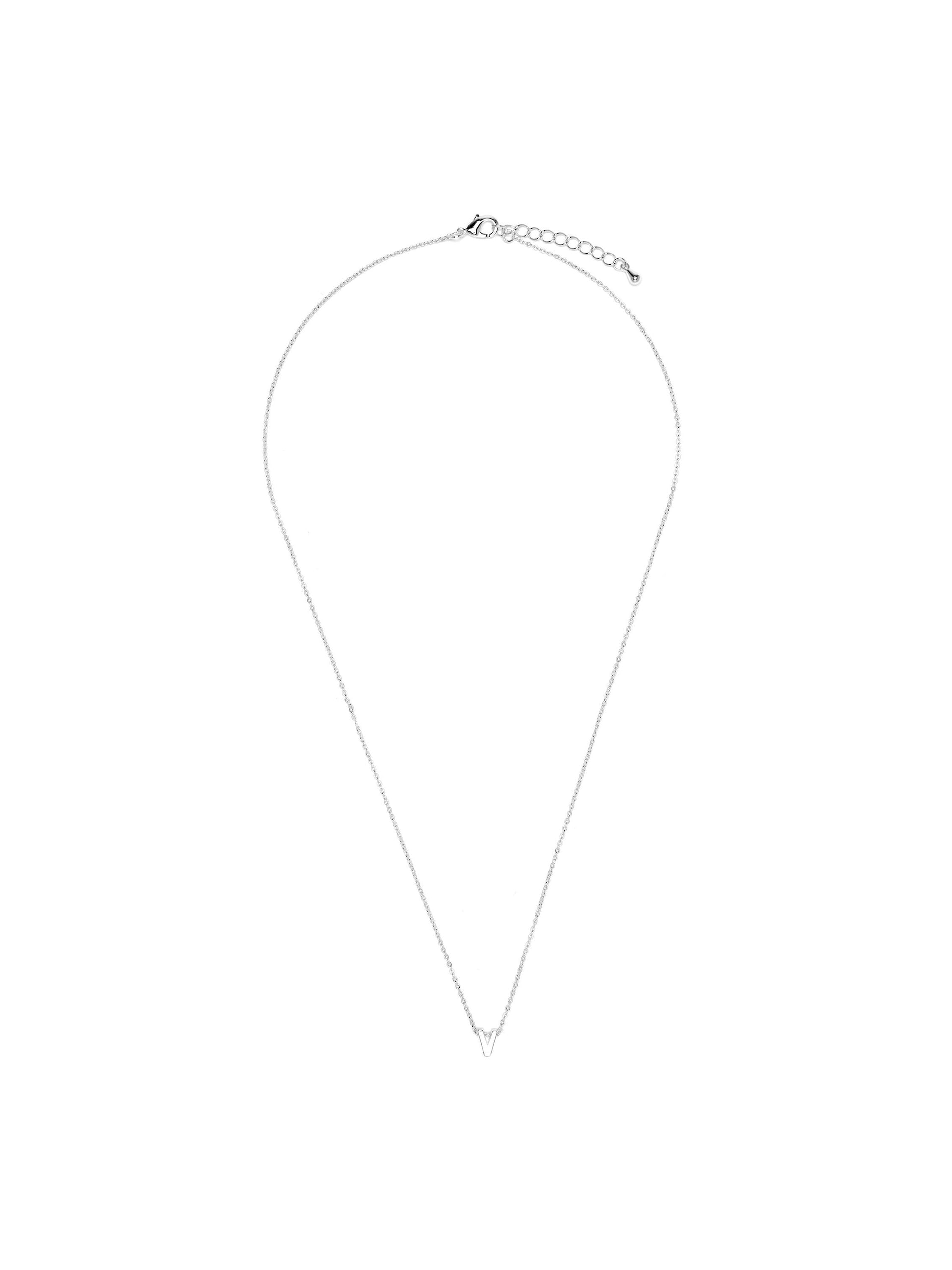 Luxenter Halsband 'Alphabet V' dam