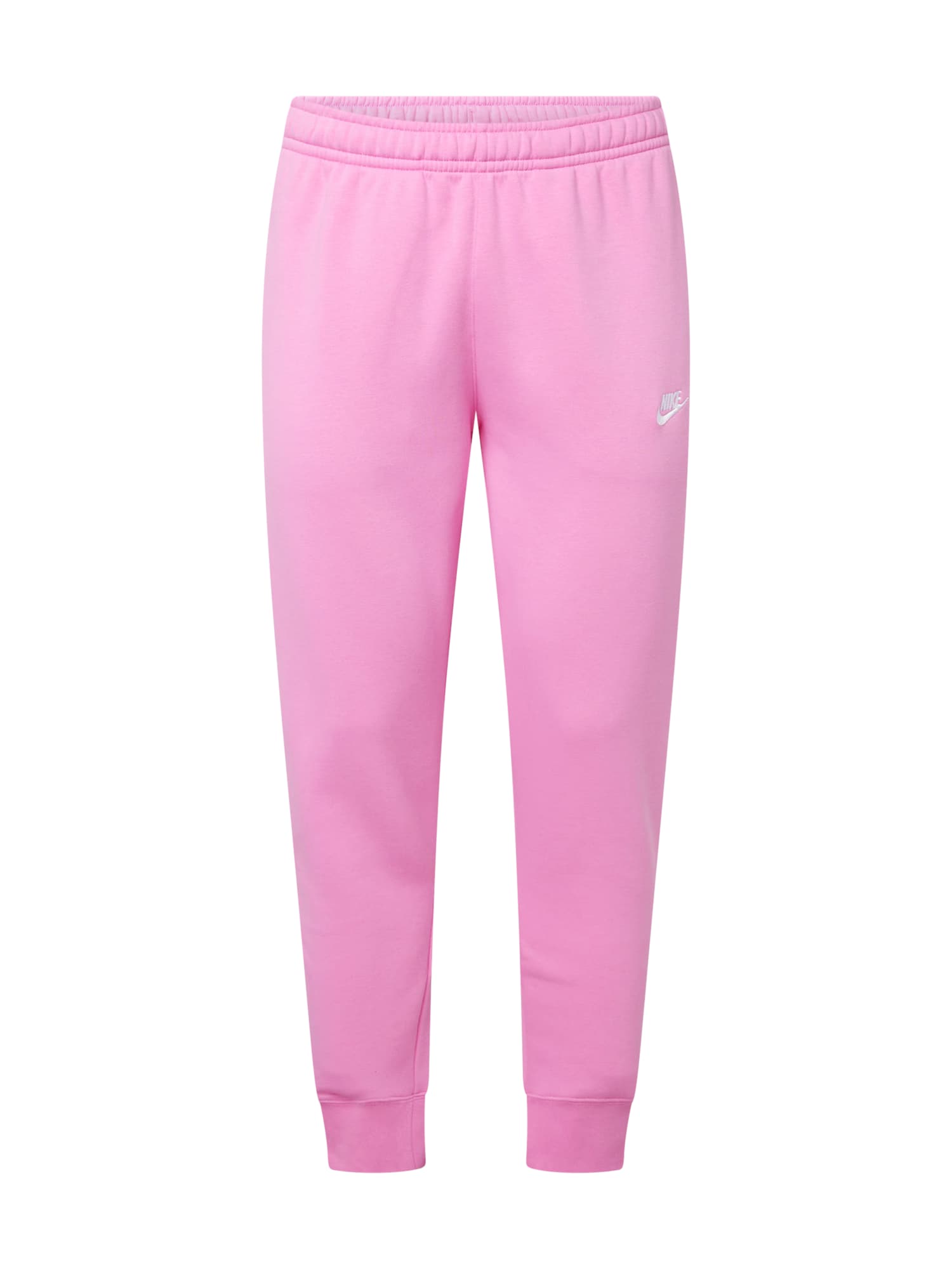 Nike Sportswear Nohavice 'Club Fleece'  svetloružová / biela