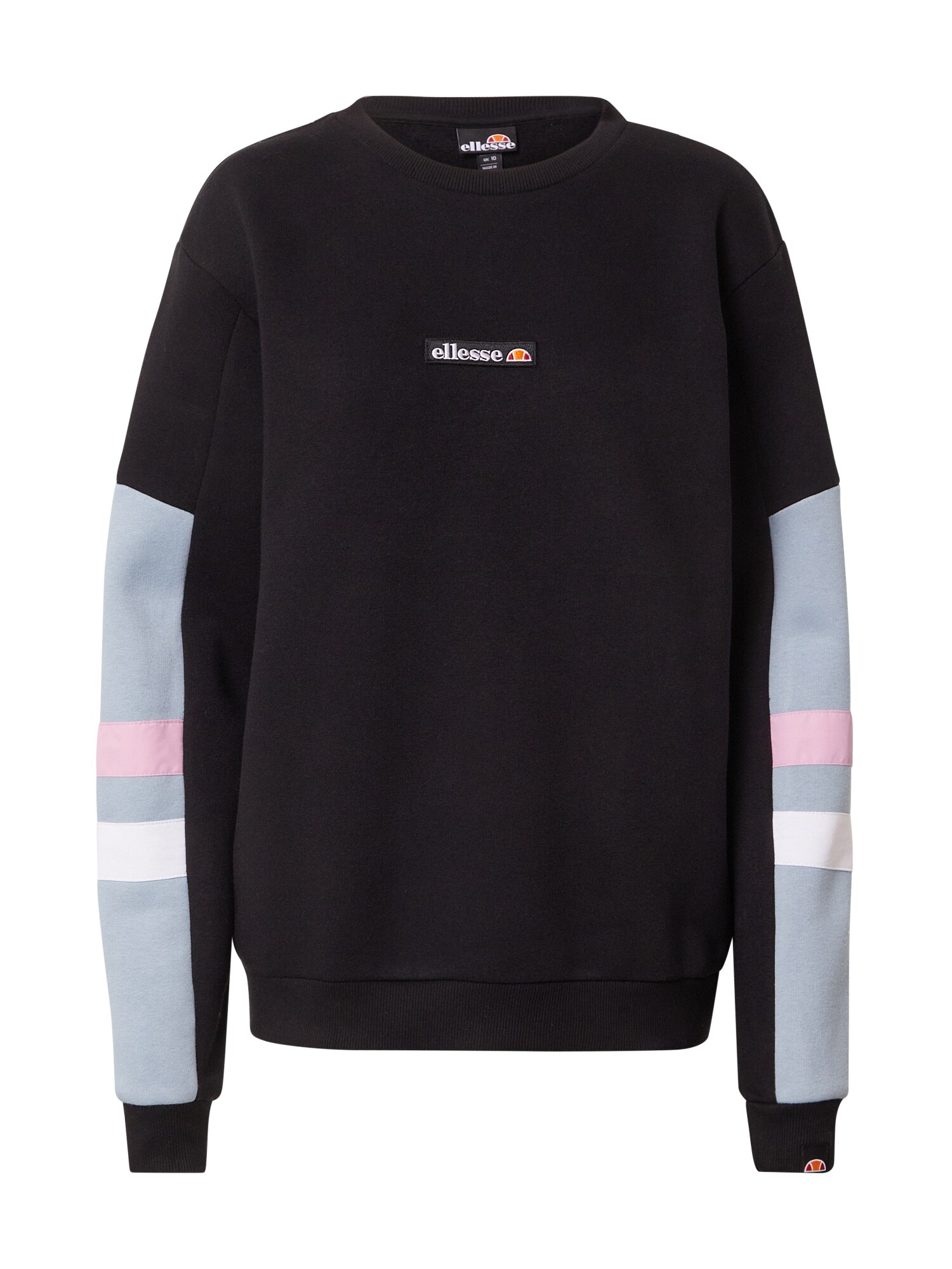 ELLESSE Megztinis be užsegimo 'MASCULOSA'  juoda / opalo / šviesiai rožinė / balta