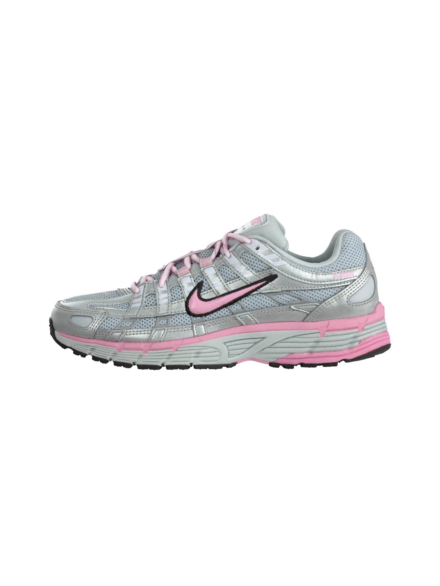 Nike Sportswear Sneaker low P-6000 gri / roz / negru