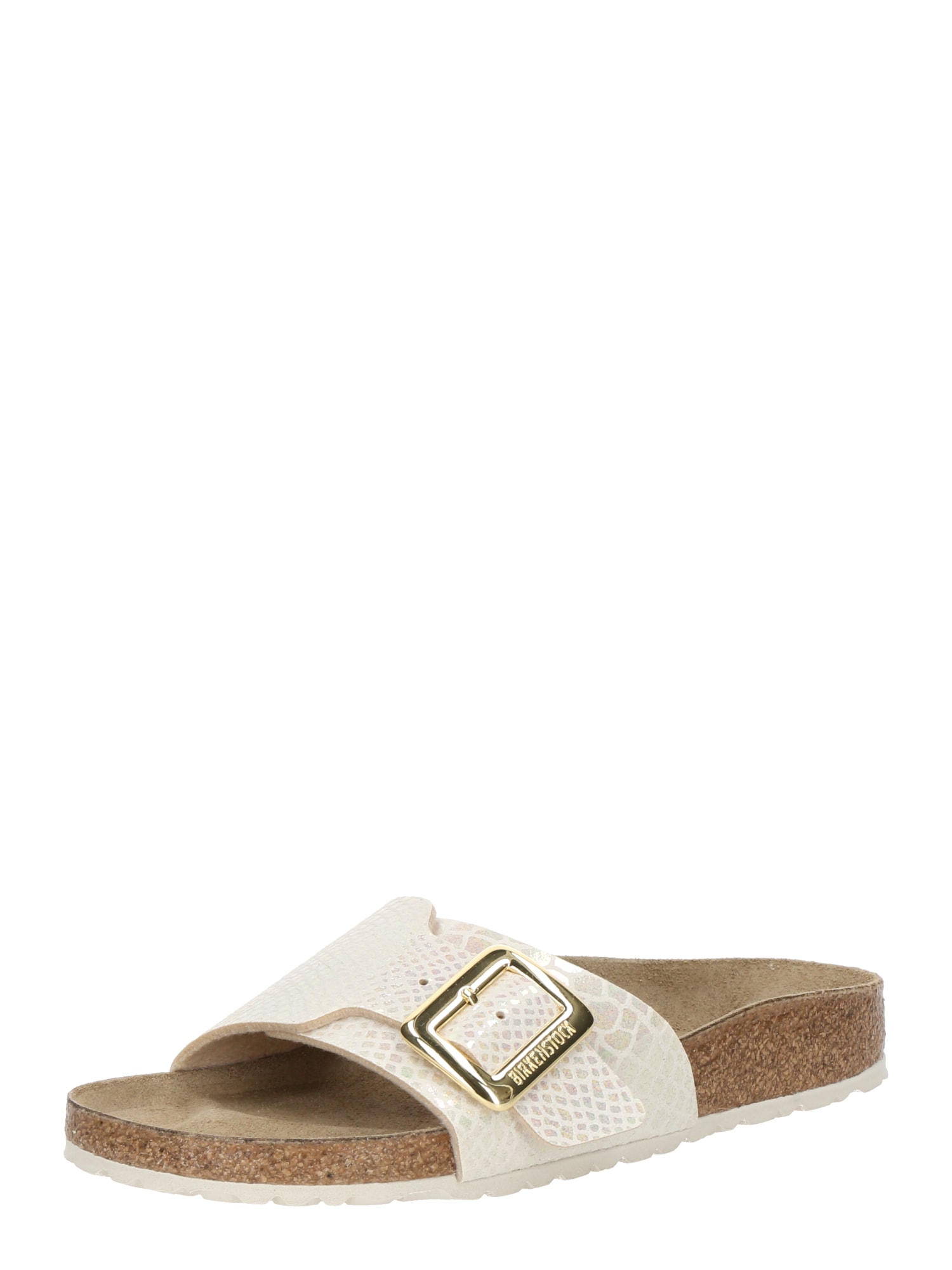 BIRKENSTOCK Papucs 'Catalina'  bézs / gyapjúfehér akciós termékkép 1