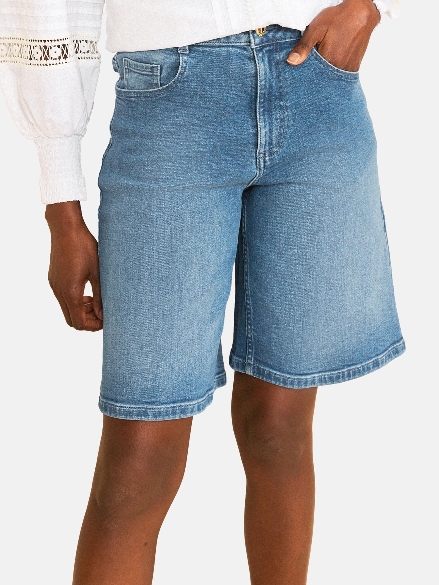 love & roses Vaquero azul denim