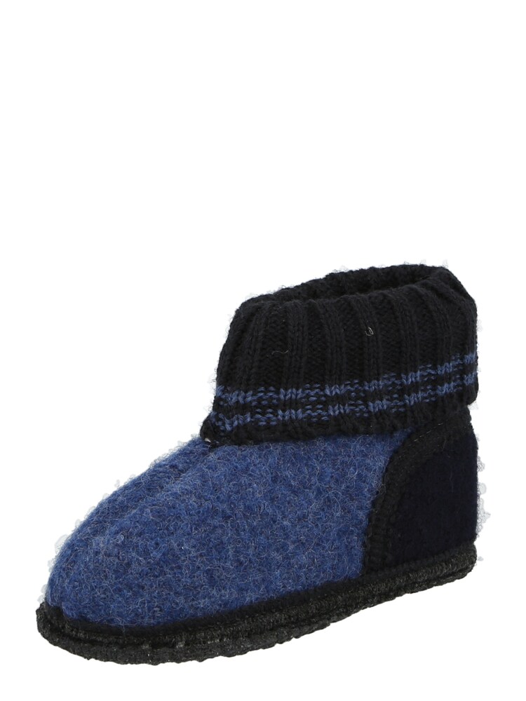BECK Hausschuh 'Oetz' Jungen Größe 40 nachtblau / royalblau