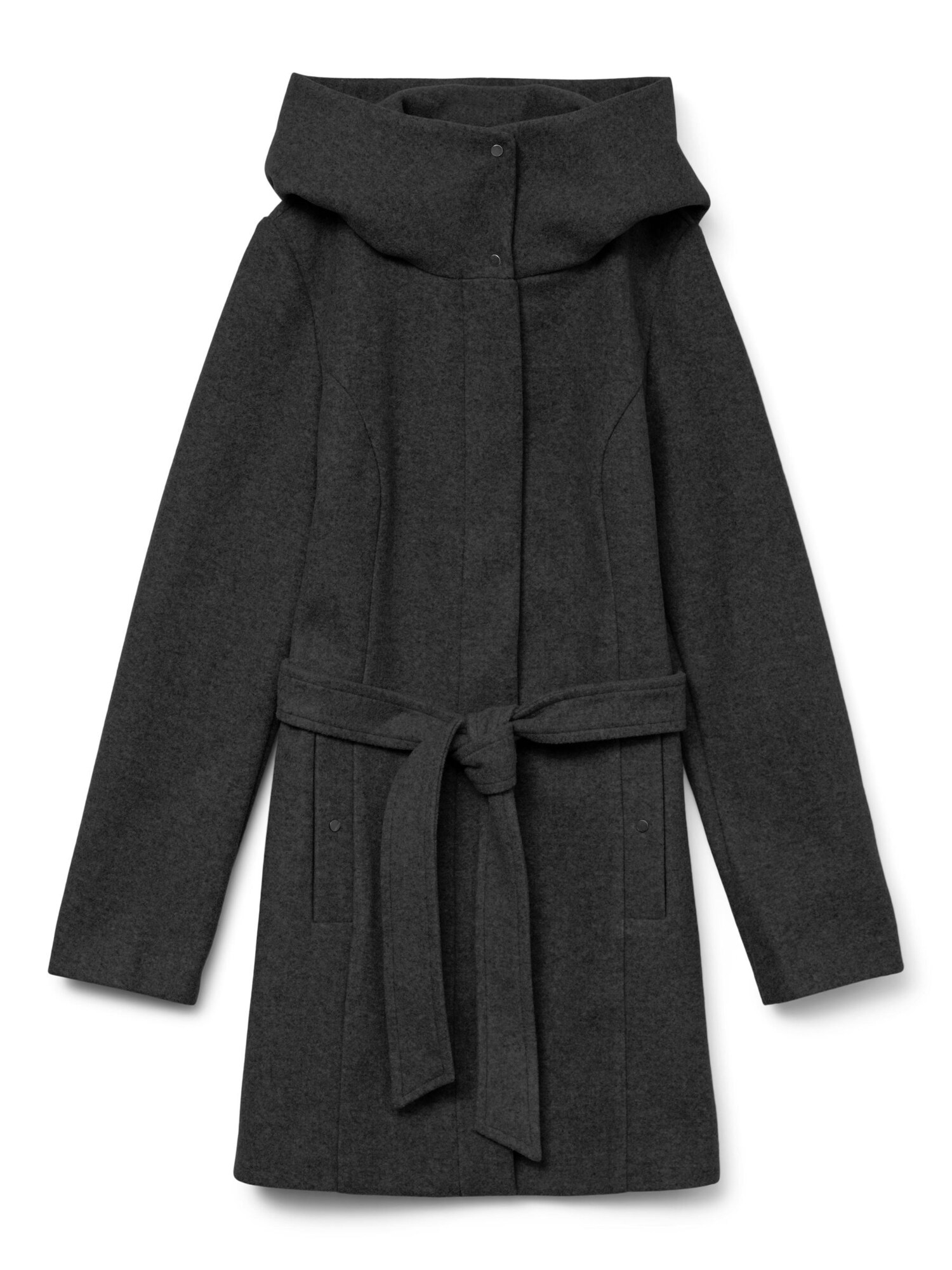 VERO MODA Abrigo de entretiempo  antracita