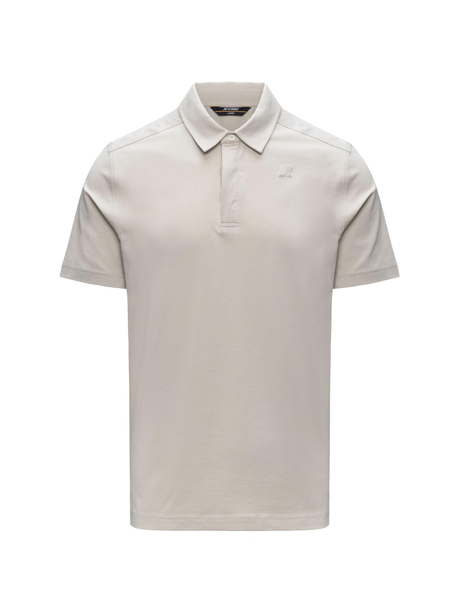 K-Way Camiseta 'K-WAY VIGGO LT STRETCH JERSEY SLIM T-Shirt e Polo'  beige