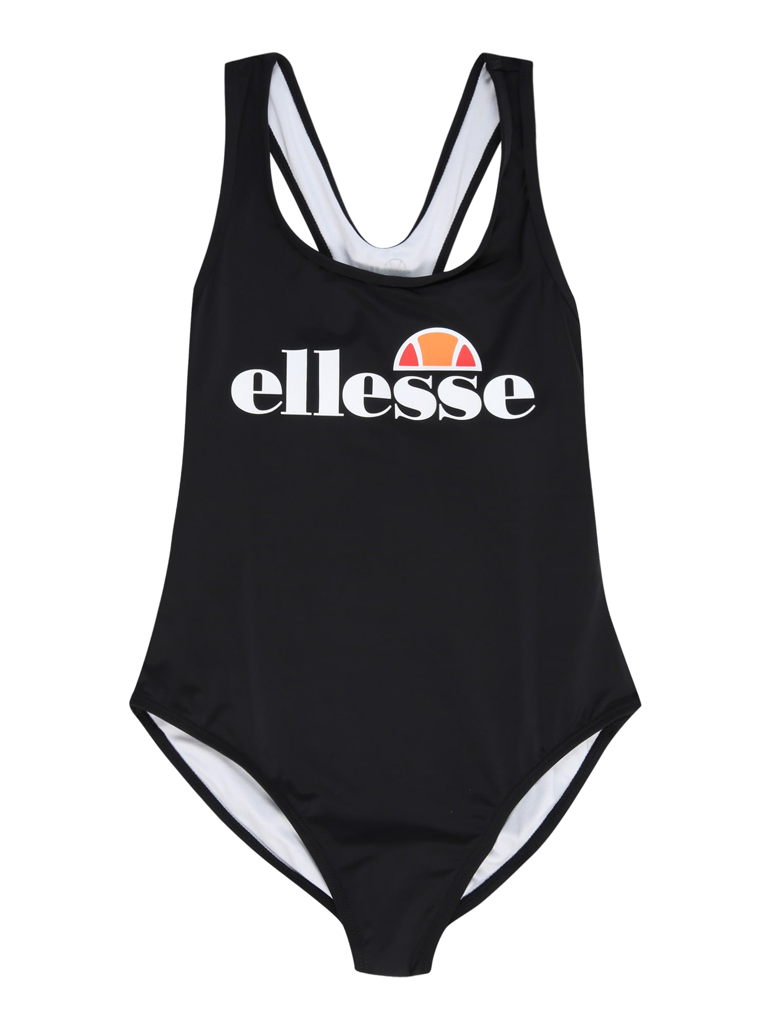 ELLESSE Costum de baie întreg Wilima  portocaliu / roșu / negru / alb