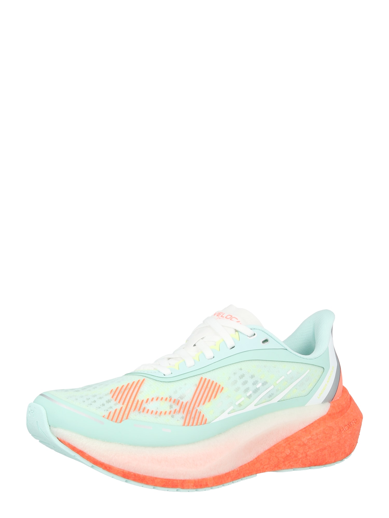 UNDER ARMOUR Sneaker de alergat 'Velociti Distance'  verde mentă / portocaliu