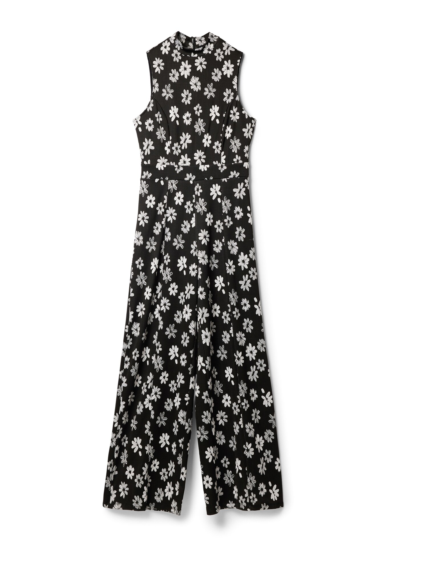 Desigual Kombinezon 'Florani'  črna / bela