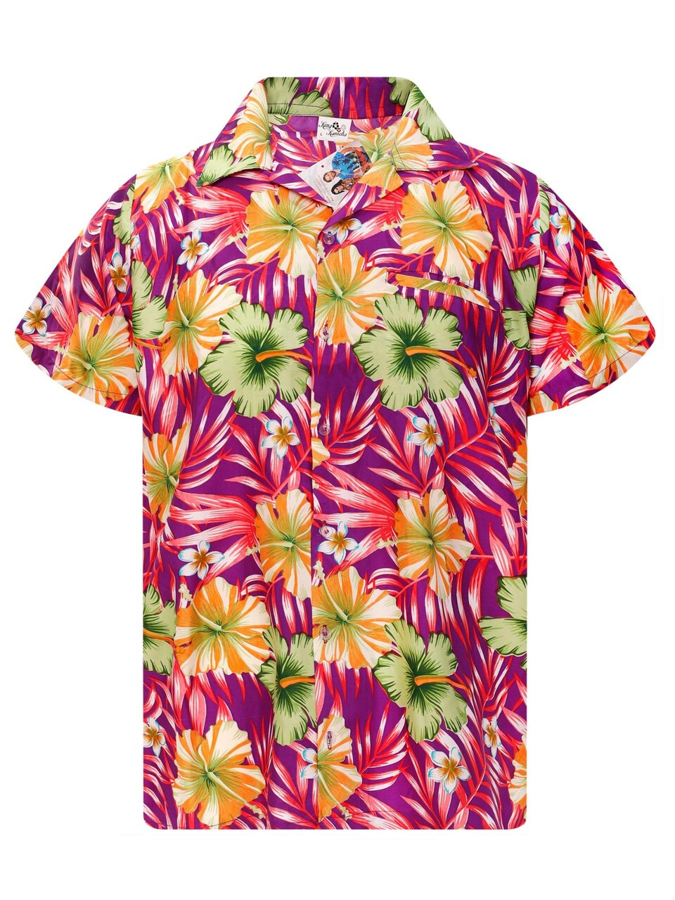 Skjorta 'Tropical Hibiscus'