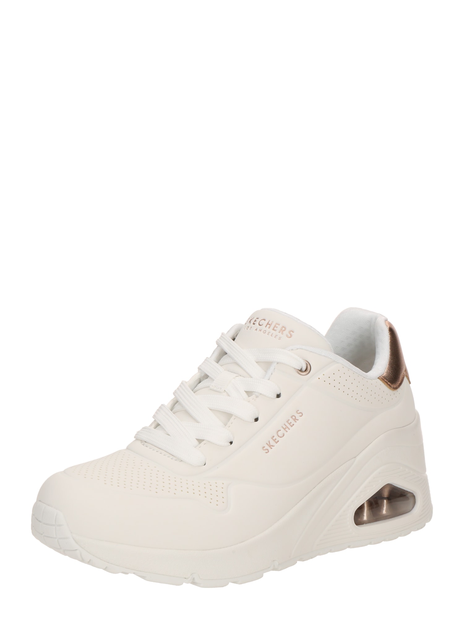 SKECHERS Rövid szárú sportcipők  bronz / fehér akciós termékkép 1